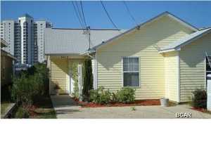 Walk to the Beach- this property is close to the Navy base as well. This is a 2 bedroom 2 bath duplex all tile flooring that includes a stack able washer and dryer. This property offers fenced back yard with a patio.