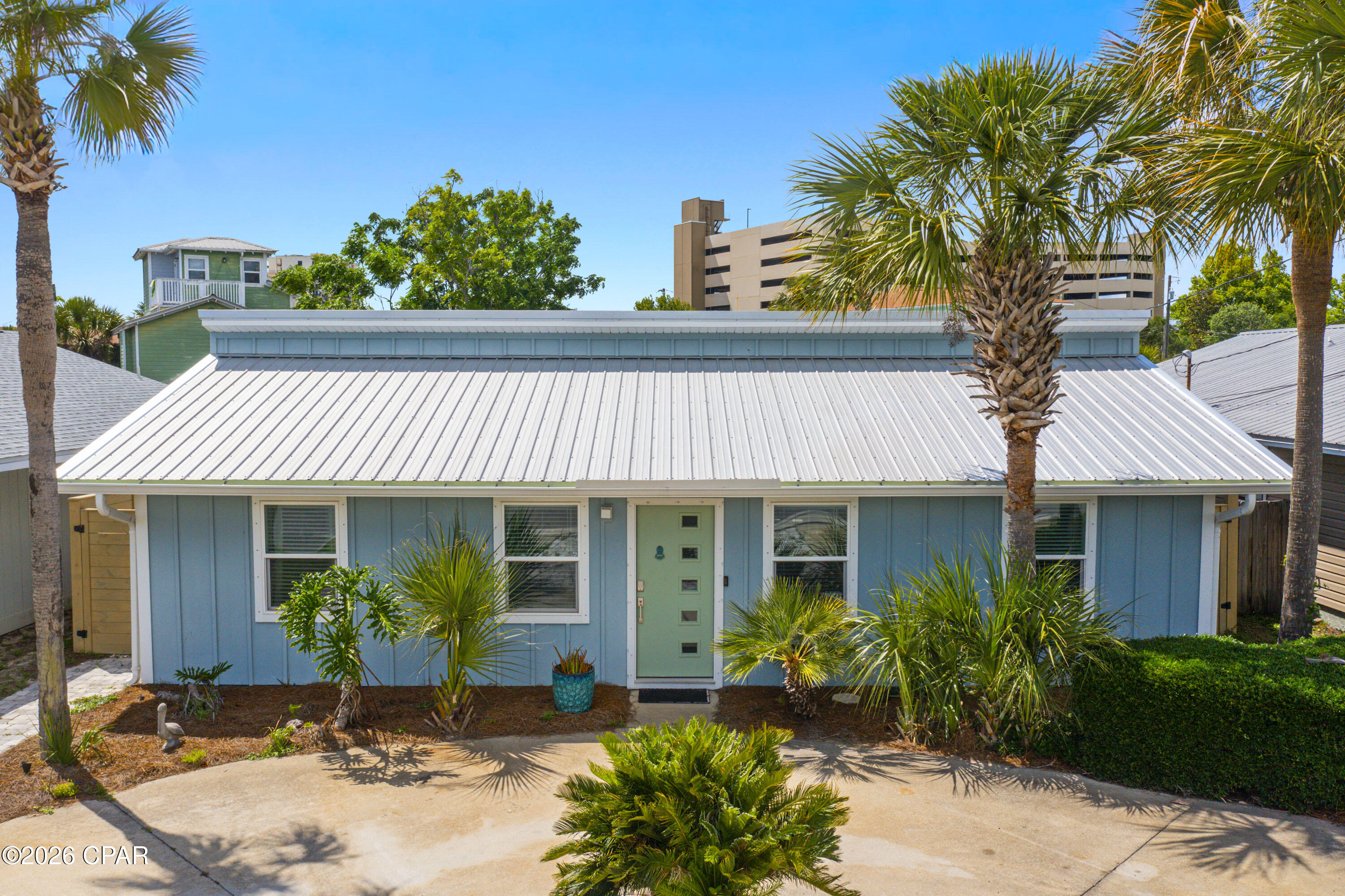 Welcome to your perfect coastal escape at 617 W Gulf Blvd in Panama City Beach -- where the sand, surf, and sunsets are just steps from your front door. Whether you're searching for a full-time beach residence or the ideal second home to gather friends and family, this property delivers the ultimate Florida lifestyle. One of the standout features of this incredible property is the amazing private pool, creating your own personal backyard oasis perfect for relaxing, entertaining, or cooling off after a day on the beach. From poolside gatherings with friends to peaceful evenings under the Florida sky, this outdoor space was made for unforgettable memories. Perfectly positioned near the sugar-white sands and emerald waters Panama City Beach is famous for, you'll enjoy easy beach access while still having room to relax, host guests, and create lasting memories. Spacious living areas, inviting outdoor spaces, and a location that keeps you close to dining, shopping, and local attractions make this home an incredible opportunity for both everyday living and weekend getaways.