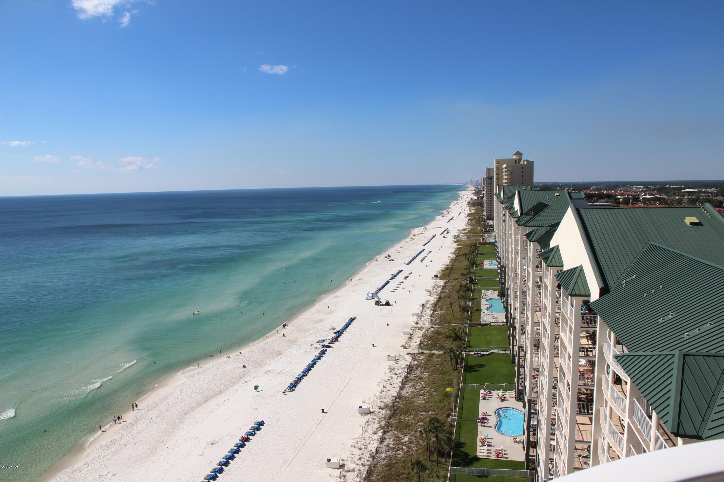 CURRENTLY UNDER CONTRACT, SELLER ACCEPTING BACKUP OFFERS....... SUNSET VIEWS ALL YEAR LONG.  This condo is on the west end of the building (Gulf-Front) and the way Shores is situated, there are outstanding views to the West all the way down the beach. Some of the best Sunset views on the beach. WRAP AROUND BALCONY. Two of the bedrooms have gulf-views. The towers of Long Beach are only 14 stories high, so they don't obstruct the views from this condo. Two sets of sliding doors from living room to wrap-around balcony. Also access the balcony from the master bedroom. Leather couch, leather love seat. KABA lock, rental ready. Make sure this one gets on your list.