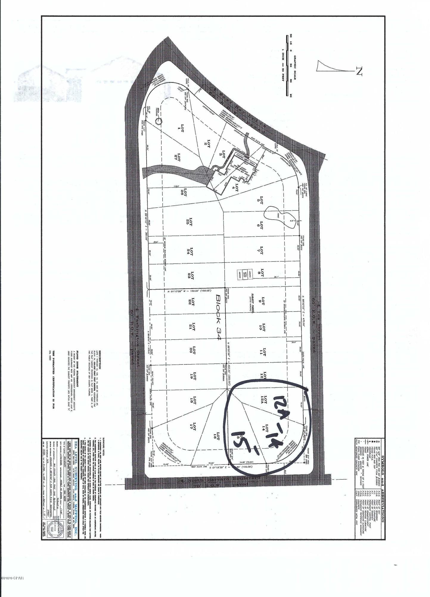 THE LAST LOT AVAILABLE IN THIS BEAUTIFUL COLLEGE POINT BLOCK. AND IT'S THE BEST ONE AT THAT. LARGE, HALF ACRE CLEARED RESIDENTIAL CORNER LOT IN BEAUTIFUL COLLEGE POINT. 1 BLOCK FROM NORTH BAY AND COUNTY PARK