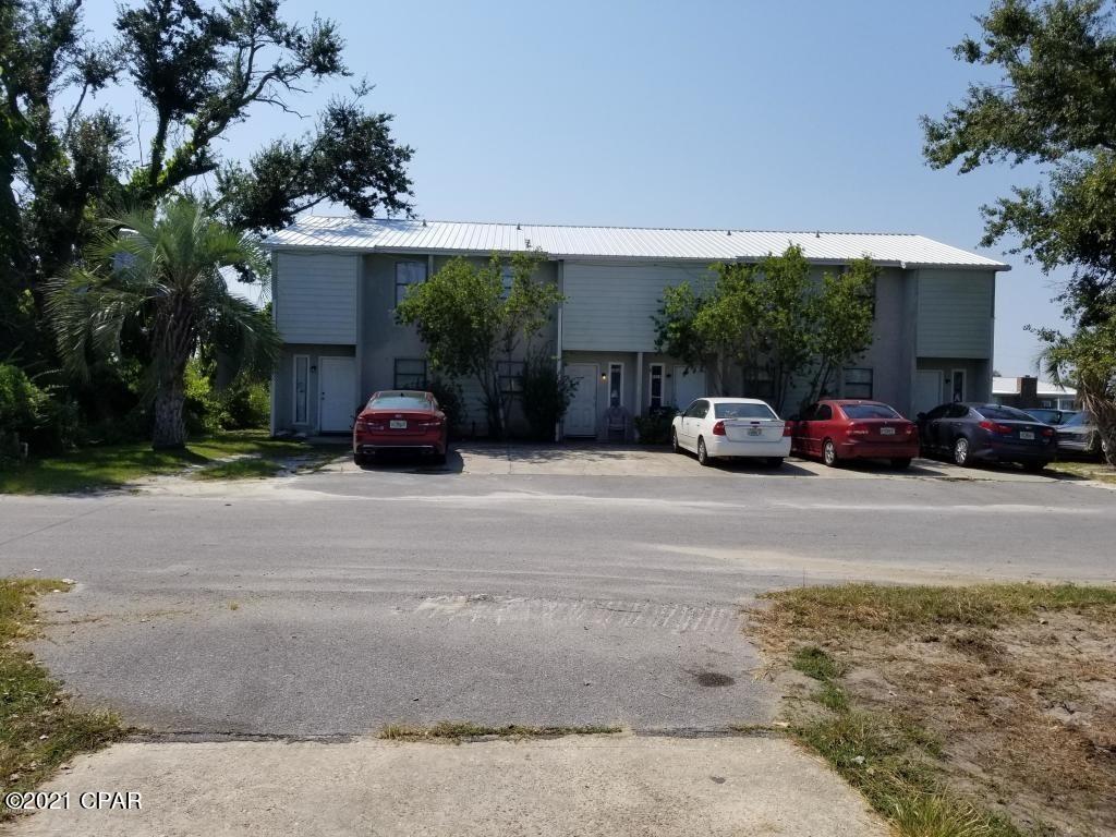 This 2 bedroom town home sits in a residential area. It has a kitchen , 1/2 bath and Livingroom with sliding glass door on 1st floor. Area to back is an open field. 2 BR and a bath upstairs. washer dryer hook ups. Pest control and lawn care provided.