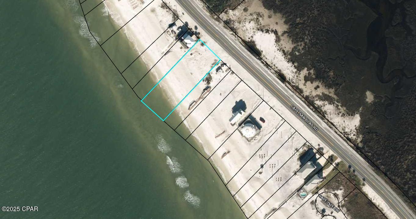 Build the beach house of your dreams on this extra-wide 100 ft Gulf-front lot in Cape San Blas. Why compromise when you can create the perfect coastal retreat tailored to your vision? Imagine an expansive deck with breathtaking panoramic Gulf views and a charming sand path leading directly to the water.

Recent beach restoration efforts have further enhanced the beauty and enjoyment of Cape San Blas, creating a wider, more expansive shoreline for homeowners and visitors alike. The result is a stunning stretch of sugar-white sand that provides even more space to relax, play, and take in the spectacular Gulf views. With its natural beauty and improved beachfront, this is an exceptional location to build a custom coastal home designed to maximize the surrounding scenery.

Nestled along Florida's renowned Forgotten Coast, this is a place where time seems to slow down and life's distractions fade away. Leave the traffic, crowds, and stress behind as you embrace a simpler, more peaceful way of living. Spend your days collecting seashells, fishing from the shore, exploring nearby bays by kayak, or simply relaxing with a good book while listening to the rhythm of the waves. The Forgotten Coast offers a rare opportunity to reconnect with nature, family, and the things that matter most.

Whether you're envisioning a luxury primary residence, a second-home getaway, or a highly desirable vacation rental, this property offers endless possibilities. Gulf-front homes on Cape San Blas are sought after by visitors looking for a peaceful beach escape, making this an attractive opportunity to create a retreat that can be enjoyed personally while also generating rental income.

Escape the crowds and immerse yourself in the unspoiled natural beauty of the Cape, where pristine beaches, peaceful surroundings, and the soothing sound of gentle waves set the tone for everyday relaxation. Spend your days fishing, shelling, paddleboarding, or simply enjoying long walks along the shoreline. Here, every sunset feels like a masterpiece, painting the sky with vibrant colors as the sun dips below the horizon. Relax, recharge, and embrace the coastal lifestyle you've always dreamed of in one of Florida's most treasured beachfront communities.