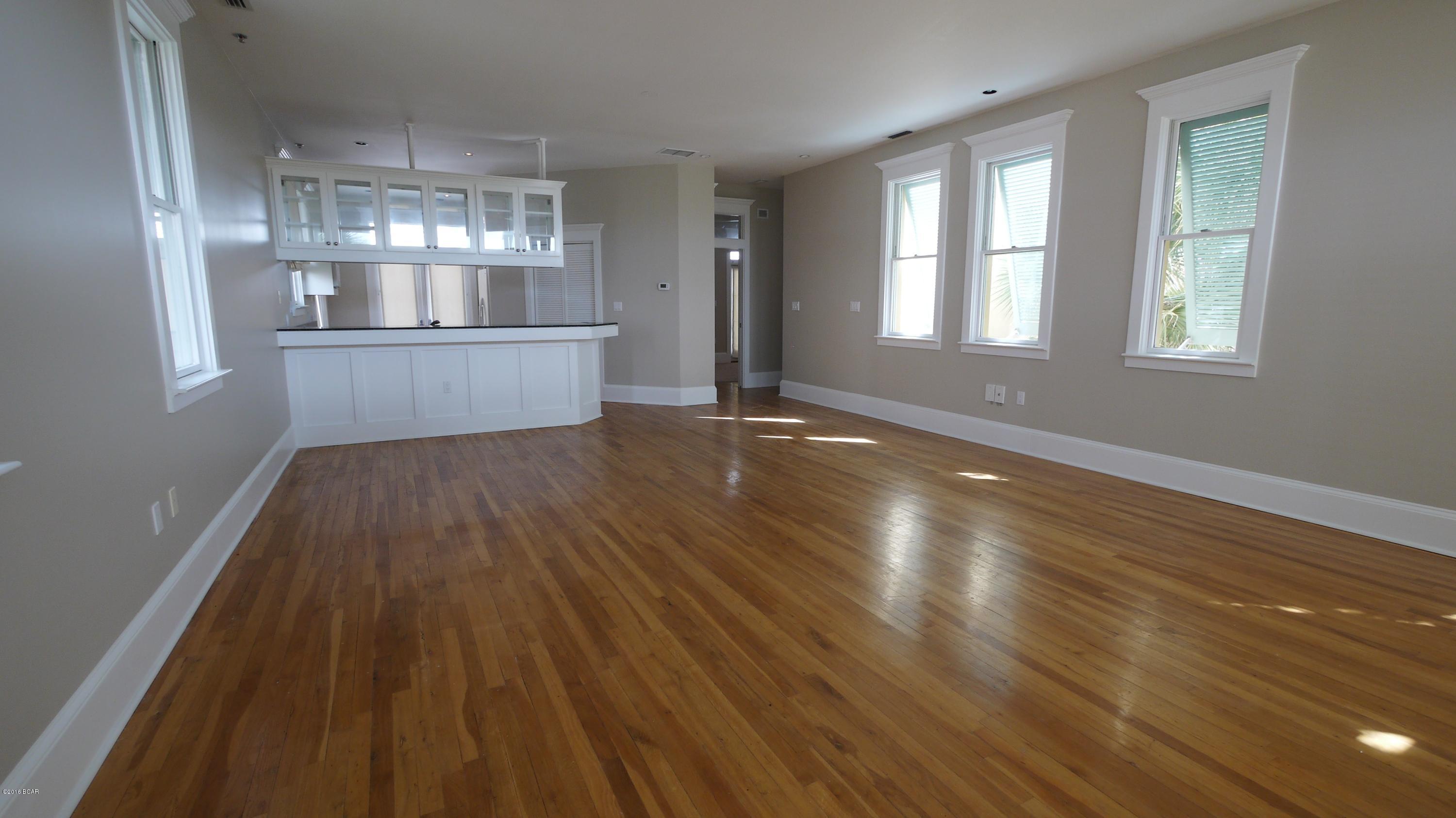 2 Story 3BD/3BA Town home located in Downtown Carillon Beach. Unit over looks Lake Carillon and has views of the Gulf from Master Suite on 2nd Floor. Open Floor plan and guest bedroom on the 1st floor and 2 Master suites on the 2nd. Pet's allowed with owners approval.