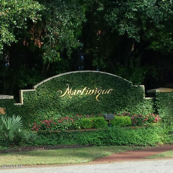 Beautiful waterfront lot in the highly desired neighborhood Martinique. If you're looking to build your dream home, this lot could be the one.