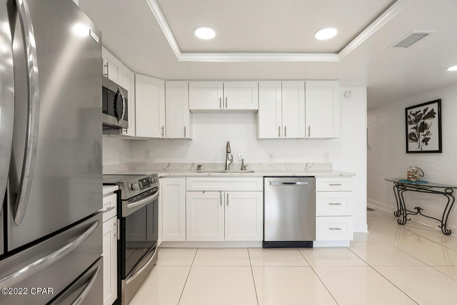 ABSOLUTE LUXURY awaits you in this completely remodeled Gulf View condo. 



Complete attention to detail in every single room - modern designs mixed with coastal living - using only the finest quality products.



 So many things are completely brand new. ''High end'' stainless appliances, commercial grade kitchen sink, quartz counter tops, porcelain and tile flooring, beautiful tile showers, unique vanities, shiplap walls, designer furniture, custom ceilings and lighting, custom stairs and handrails, and the list goes on! 



End unit with no one above you or to the left. Gulf views from the balconies on both floors allow you to catch some of the best sunsets on the beach horizon. All this luxury at one of the absolute lowest prices per sq/ft of all 4 bedroom condos available on the beach. If you are looking for a new place to call home, or if you are looking for a rental income generating machine - look no further!!!

This incredible condo is being sold fully furnished. It is 100% turnkey ready, and with projected rental incomes of $80k+, you can start generating a profit day 1!

The Numbers Tell the Story...

ROI on a cash purchase starts at 7% based on a minimal rental income of $70k. That's right... 7%! Try finding that kind of return at any financial institution (no banks/crypto/stocks/etc)!

ROI on a financed purchase starts at 3% based on the minimal rental income of $70k. This means you cover all the bills, you put extra money in the bank, and you enjoy the appreciation and equity gains. It truly is a win/win!!!

Sugar Beach has everything you could ask for to ensure enormous rental income. It is one of the few remaining pet friendly vacation destinations in PCB - which is a HUGE amenity for renters (giving you a truly competitive advantage). Gated community, no elevators, park directly at your door, private gated beach access, pool, tennis, shuffleboard, grilling area, huge koi/turtle pond right out your back door, countless nearby restaurants/activities, and the list goes on!

Welcome home to Paradise!!!

*Low quarterly HOA Fees include water, trash, cable, exterior insurance, grounds keeping, 24 hour video surveillance, community amenities (pool, tennis court x 2, shuffleboard, Koi pond, community room/kitchen, ping pong), on site maintenance 8 hours daily, onsite property management Mon-Fri, and private gated beach access.