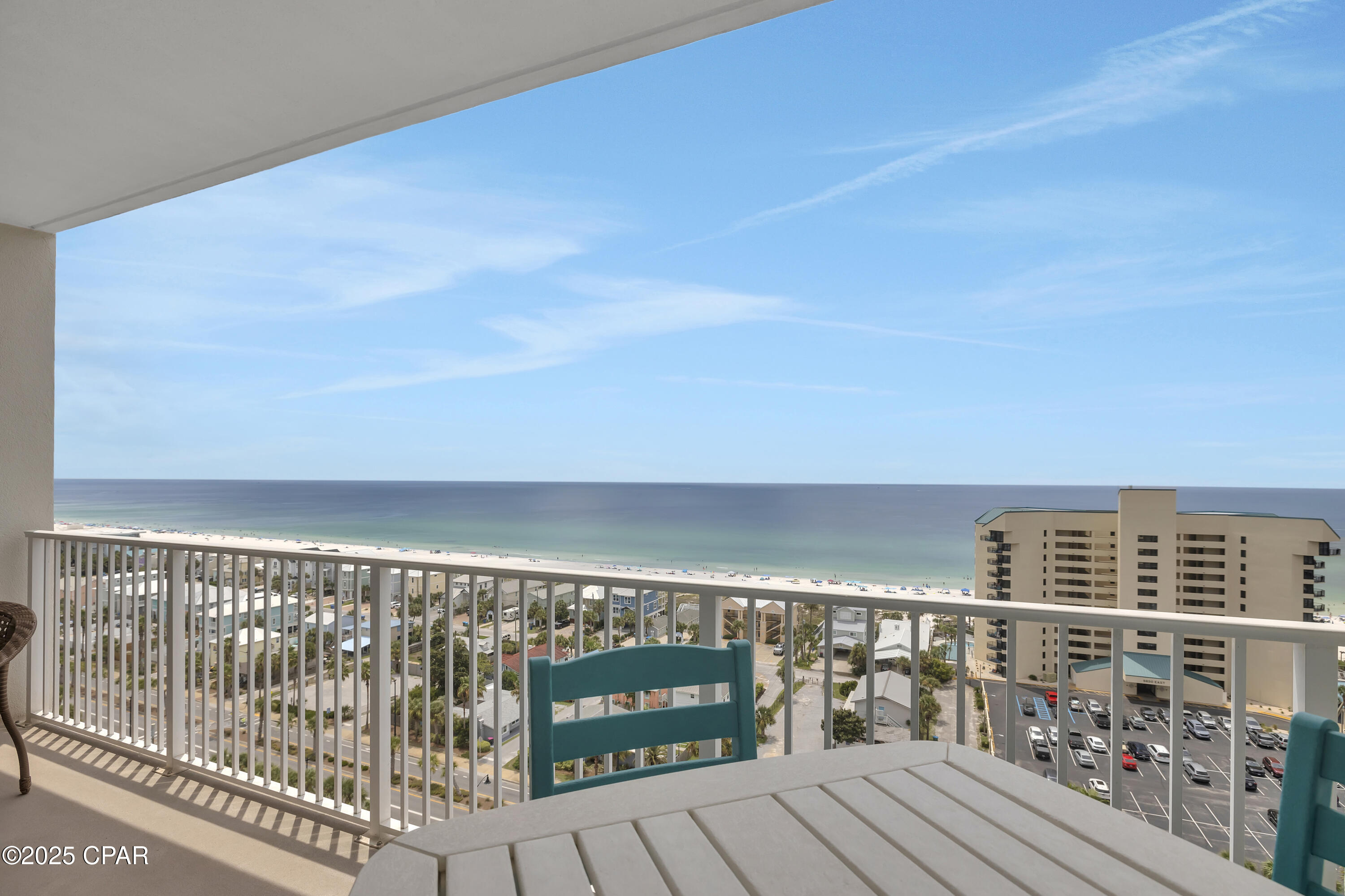 HIGH FLOOR. LOW STACK. THE BEST VIEWS.

This 13th-floor unit near the southeast end of Laketown Wharf offers stunning Gulf views from the living room and balcony, plus peaceful golf course and lagoon views from the front entry. Located in the desirable fourth stack--close to the elevator but away from heavy foot traffic--this 1-bedroom, 2-bath condo also includes a dedicated bunk area with a double bed on the bottom bunk, comfortably accommodating up to six.

Used exclusively as a vacation home by the current owners, this condo has not been rented under their ownership. The excellent condition reflects the care and maintenance consistent with non-rental occupancy, along with thoughtful updates that have preserved its like-new feel. With 9-foot ceilings, 1,047 square feet of well-maintained space, and being sold fully furnished and turnkey, it's ready for immediate enjoyment.  

Laketown Wharf is known for its unmatched amenities. Residents and guests enjoy five pools, including one heated year-round, two hot tubs, a fitness center overlooking the Gulf, a kids' playground, pickleball, and even mini golf. The 52,000 square-foot boardwalk circles the lake with a nightly fountain and light show. Direct, gated beach access sits right next door to Pineapple Willy's. On the ground level, you'll find a lineup of restaurants, shops, and entertainment: Juan Taco, Wharf Seafood Buffet, The Candymaker Ice Cream Shop, PCB Pizza, In Cahoots for breakfast and brunch, The Press coffee shop, The Bun Lab, and more. The property also offers 810 Billiards & Bowling, a salon and nail bar, barbecue and pet areas, a poolside Splash Bar & Grill, two parking garages, and beach chair rentals. HOA dues are $2,490.58/quarter and include water, sewer, trash, cable/TV, pest control, WiFi, and full use of amenities. 

Nearby recently opened attractions include Dolly Parton's Pirates Voyage Dinner & Show, Topgolf, and McGuire's Irish Pub, with Tootsie's Orchid Lounge scheduled to open in 2026, reinforcing the area's continued growth. 

All information is deemed reliable but should be verified by the buyer if important.