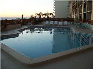 Gulf front,fully furnished one bedroom & 2 bath condo with TV, kitchen appliances and washer/dryer. 4th floor..beach front pool..furnished patio with sensation sunsets. Quiet end of beach, close to famous St Andrews Park.  Excellent for 2 Profession People. All utilities paid includes water/garbage/cable. Electric paid up to $100.00, billing over $100.00 to be paid by Renter. $1000.00 security deposit plus non-refundable $35.00 application fee..NO PETS ALLOWED,NON SMOKING UNIT. Available 9/2/17