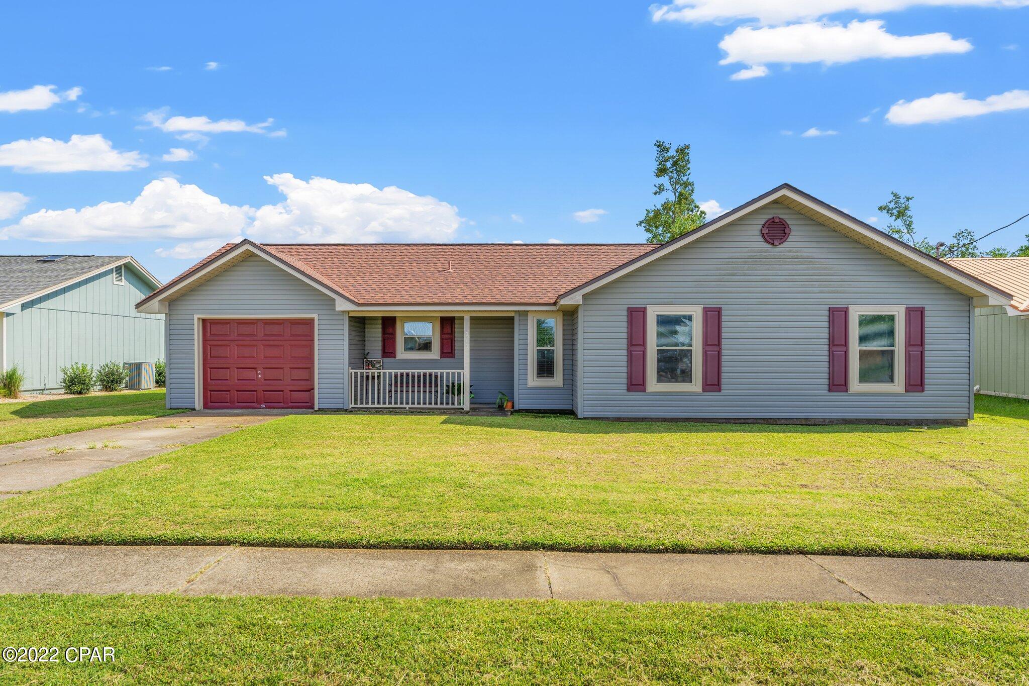 *** 10/28/2022 Update*** $10k price reduction and Buyer will receive a $6,000.00 credit for flooring and upgrades at closing.  The Exterior of this home is in Excellent shape.  With the recent addition of the credits you will be able to put your personal touches to update the space to your liking.  This home is centrally located to Bay County.  The exterior has been redone on this home with new siding, windows, and doors.  The inside can easily be updated with paint and carpet to make it feel like home.  The back yard is very large and can accommodate a large pool if desired.  There is a single car garage for parking or extra storage.  There are not many homes in this price point, schedule your showing today and don't let this one get away!