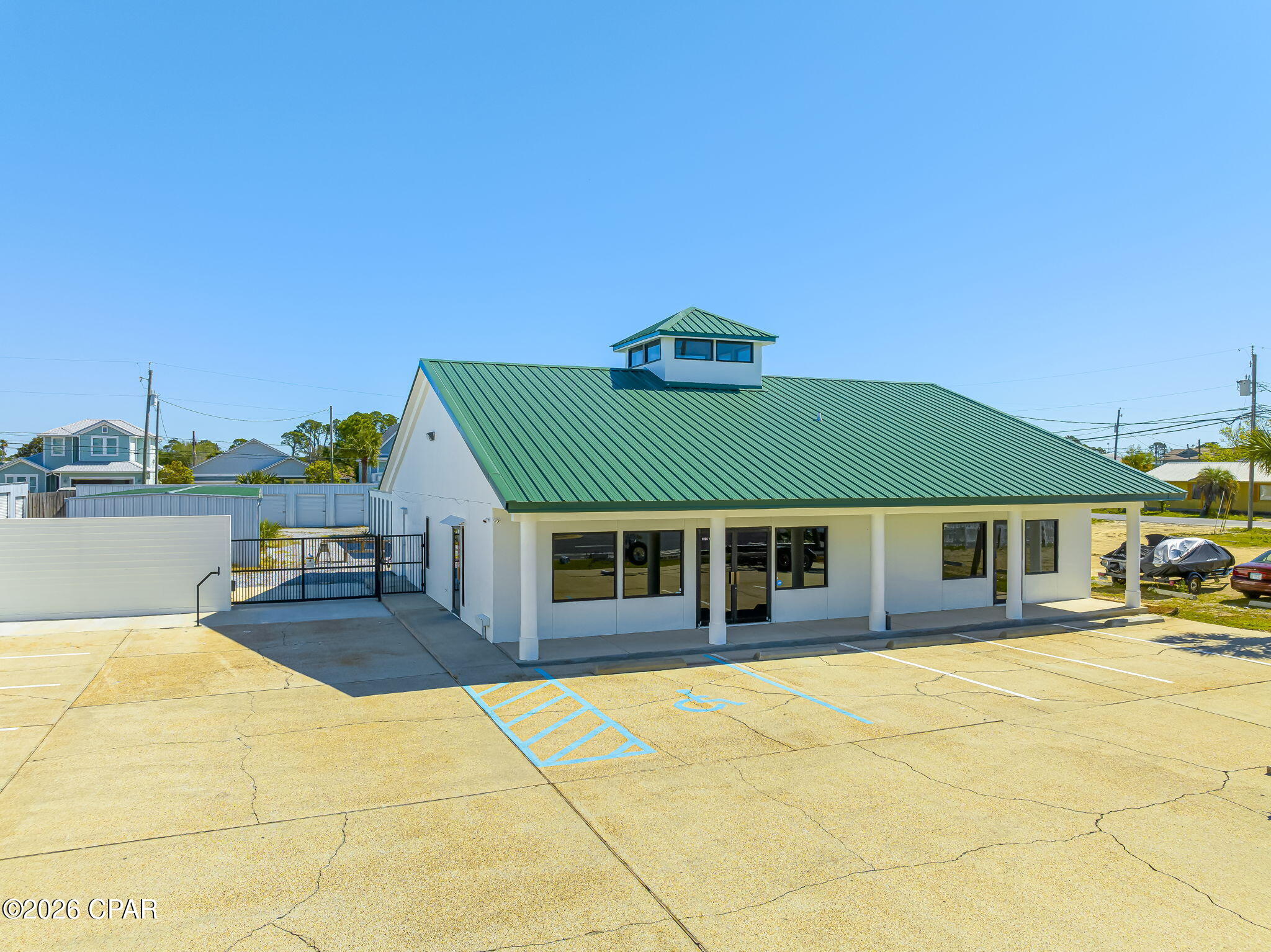 Position your business where people already want to be--right across from the World's Most Beautiful Beaches in the heart of Panama City Beach.

This ~500 sqft, move in ready commercial space packs serious functionality into a clean, flexible layout. Features include a private office, reception area (or second office), private bathroom, and storage closet--plus water hookups in the second room, opening the door for a variety of uses.

Hear the waves, capture beach traffic, and give your clients a location they'll actually enjoy visiting. Parking in front of entrance makes access easy, while the high-visibility location keeps your business top of mind.

Perfect for a startup, satellite office, or boutique service business looking to stand out without overpaying for space.

Small footprint. Big opportunity. Prime beachside location.

Opportunities like this in PCB don't sit around--schedule your showing today before it's gone.