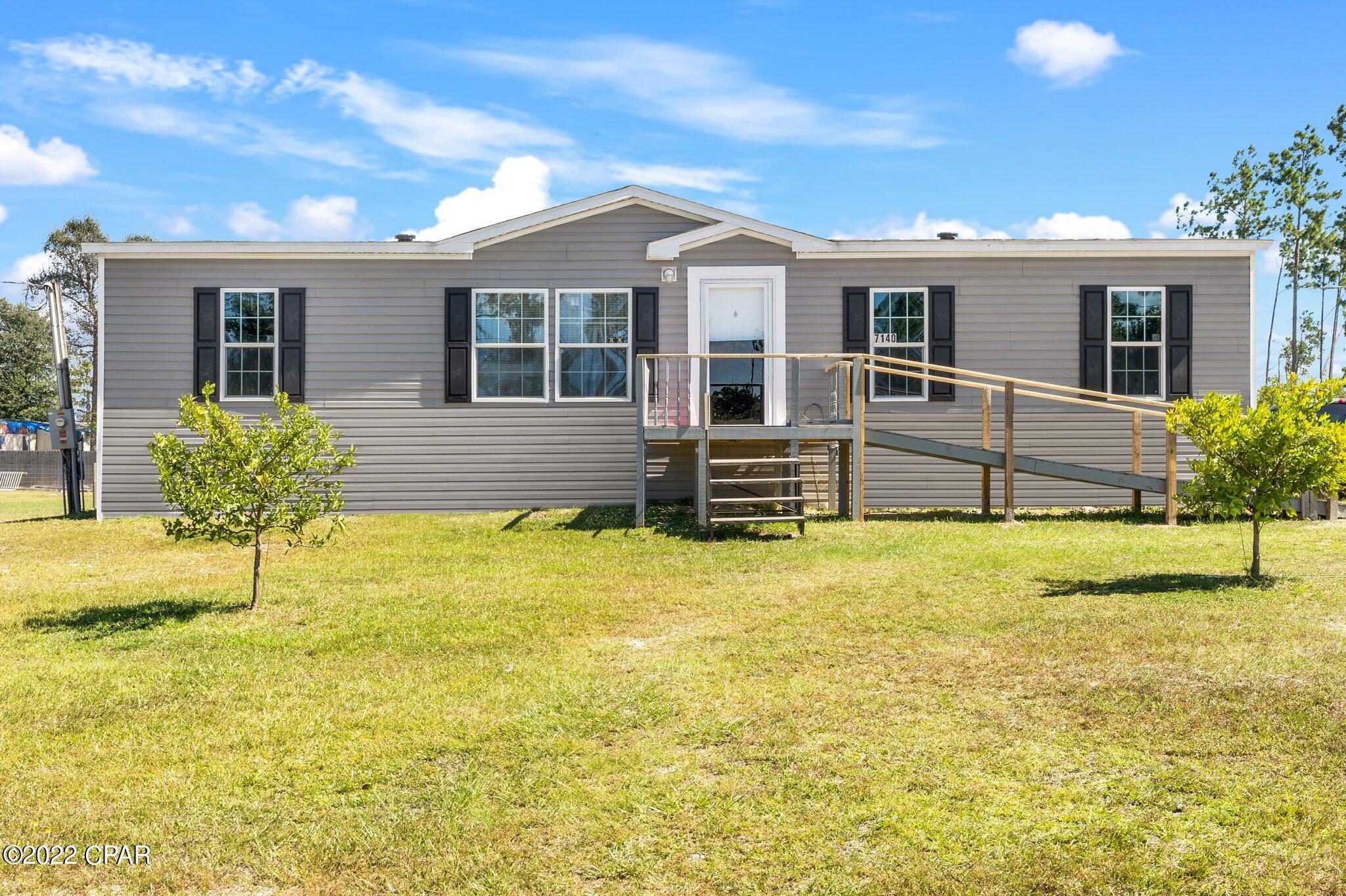 CURRENTLY UNDER CONTRACT, SELLER WILL CONSIDER BACKUP OFFERS 2019 Double wide on over an acre of land. $36k in solar pales mounted in the back yard and paid off, you won't have to worry about those high power bills!  This property also includes 3 sheds, 2 wells, one for irrigation and plenty of room for parking and toys. This home features a split bedroom floor plan with lots of extras, in the main living area you will find luxury vinyl plank flooring, an open kitchen with a large island, corner pantry, and plenty of counter tops with matching appliances. In the master bedroom you will find a large bathroom with a double vanity, a large corner soaking tub, a very nice shower with built in seating and a sliding glass doors. On the other side of the home, you will find a large laundry room, second full bathroom and 3 more rooms, one of these is a large laundry room, second full bathroom and 3 more rooms, one of these is a large bedroom and there are 2 smaller rooms currently used as craft spaces and storage. This home is very clean and well-kept, NONE smoking and no pets. This home also has upgraded storage and lighting fixtures throughout. Call your Realtor today!