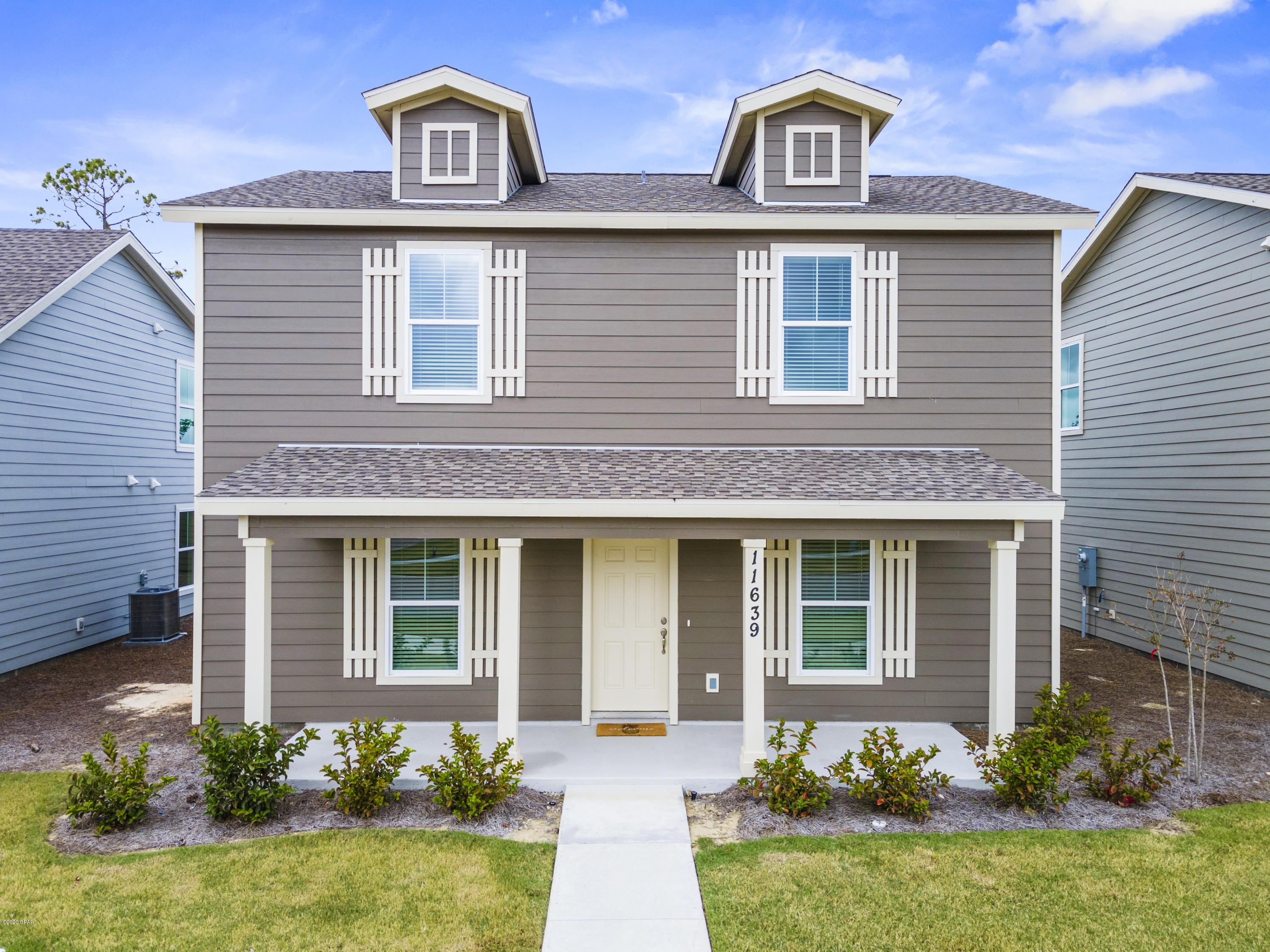 Sunrise at East Bay is the area's newest waterfront community! This Orion plan by Samuel Taylor Homes is Available Now and has 4 Bedrooms PLUS a loft AND a 2-car garage! Standard features include granite kitchen and baths, vinyl plank flooring throughout the first floor, stainless appliances, foam attic insulation, impact windows, covered front porches and front lawns maintained by the HOA! Super energy efficient & low insurance rates! Enjoy the waterfront lifestyle and sense of community in Sunrise at East Bay! Easy boating with the East Bay Marina boat launch just a stone's throw away!