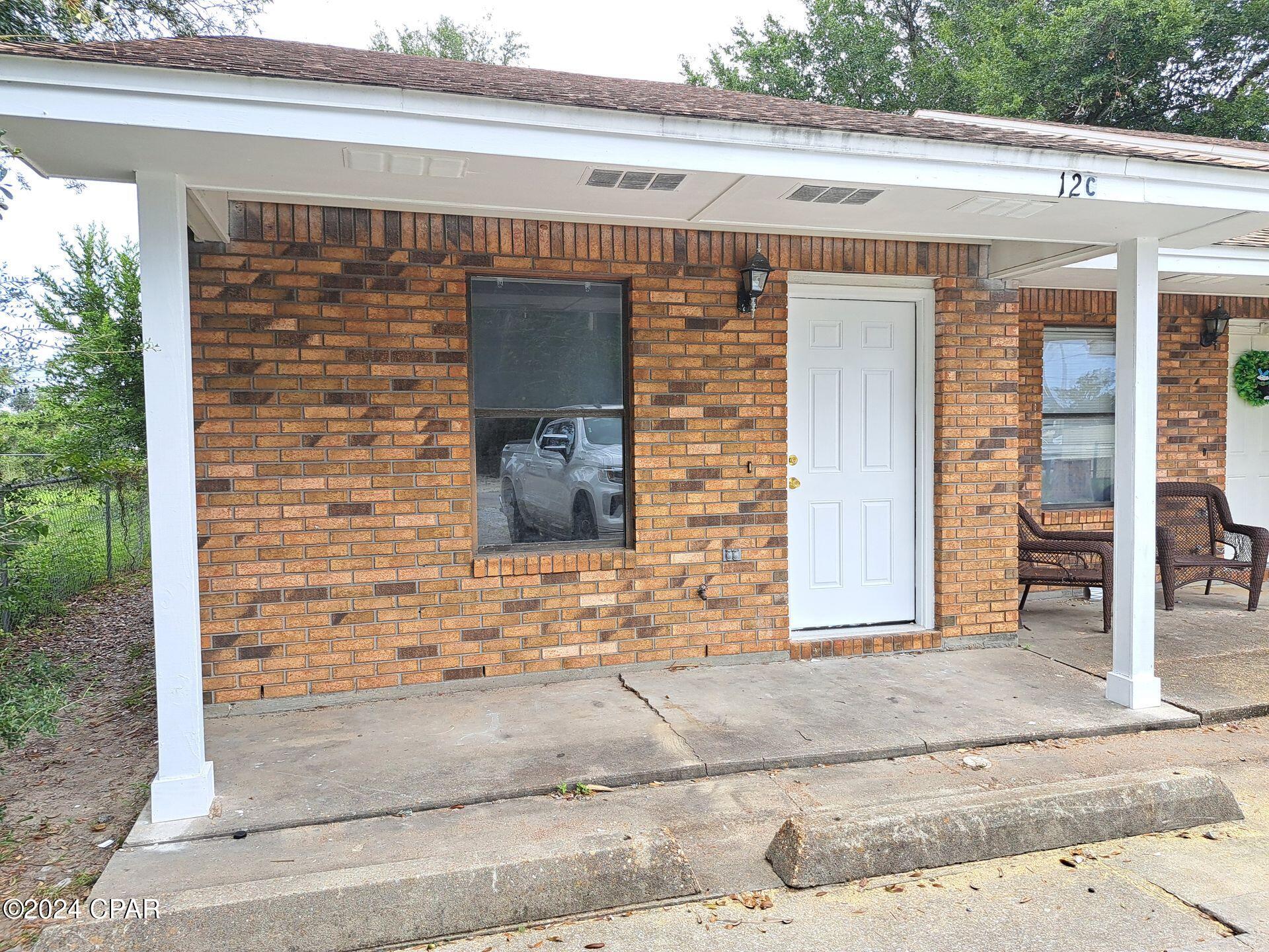 2 Bedroom, 2 Bath townhouse close to Tyndall AFB. Lawn care  included in rent. All property sizes and ages are approximate, please measure and/or verify if important. School assignments are subject to change, please check with Bay County for most accurate information. Deposit is the same as the rent. Pets NOT Allowed!