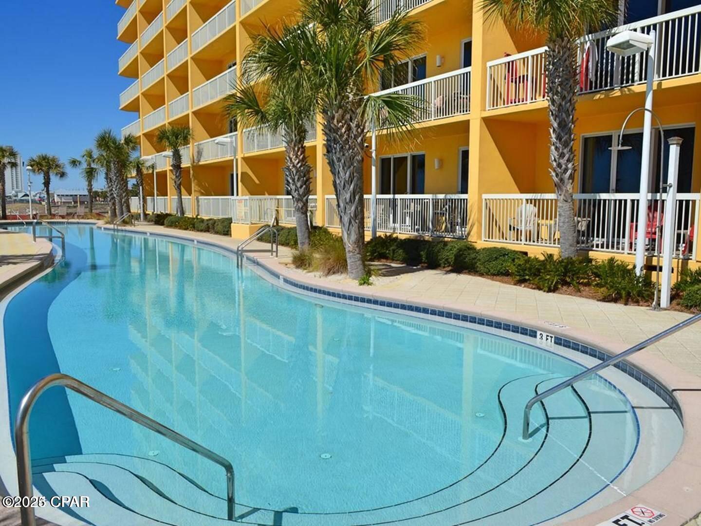 Interior Pictures Coming Soon!
Best Location Condo in PCB! Excellent Rental Income Potential! Rental Ready!
Discover beachfront living at its finest in this stunning 1-bedroom, 2-bathroom condo, located in the highly sought-after Calypso Tower II. Perfectly positioned along the Gulf of America, this unit offers breathtaking, unobstructed views of sugar-white sands and emerald waters from your private balcony.
This one-bedroom unit with a bunk room can sleep at least 6 people. 
Enjoy all the resort-style amenities Calypso has to offer, including two beachfront pools, a tiki bar, and a fitness center. Situated just steps from Pier Park's dining, shopping, and entertainment, this condo is perfect as a rental investment or your own personal getaway!
Don't miss out on this prime opportunity to own a piece of paradise on the Gulf!