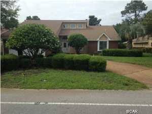 You will feel like you hit a ''hole in one'' when you move into this golf front home. Imagine living on the 5th tee of Meadows Golf Course in prestigious Bay Point. Smart investment-home just a few doors down sold for over $500K. Play through this fantastic floor plan with cut outs and soaring ceilings. Each room is bright, open and interesting. You will appreciate the slice of privacy the back porch and lush yard provides while living the golfing lifestyle. Check your score card; great price-CHECK! Solid and comfortable floor plan-CHECK! Envious lifestyle-CHECK! Easy to own-CHECK! Make your approach shot by calling for your showing today.