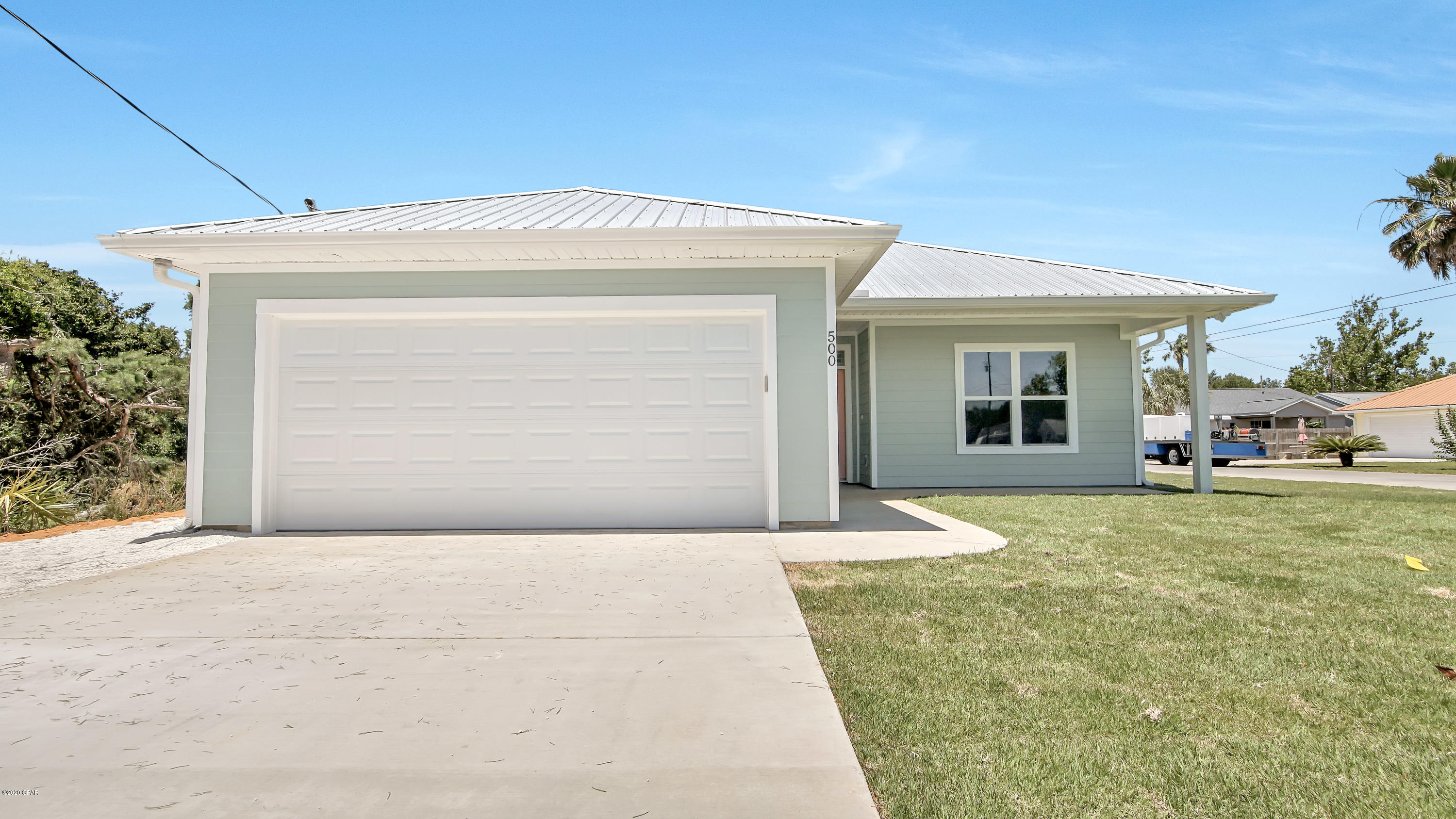 NEW CONSTRUCTION AND GREAT LOCATION!!  Craftsman style beach cottage with 3 bedrooms, 2 1/2 baths, and a 2 car garage. It's located close to everything will be completed the first week of May. Walking or golf cart distance to the beach, Beach Elementary School, and only 2 miles to Pier Park.  Kitchen will have white shaker style kitchen cabinets, GAS stove, granite counters, craftsman style windows and doors. Tray Ceilings in the Living Room and Master Bedroom, Over-sized Master Walk-in Closet. Corner lot and room enough for a future POOL! Builder provides a 10 year home warranty.