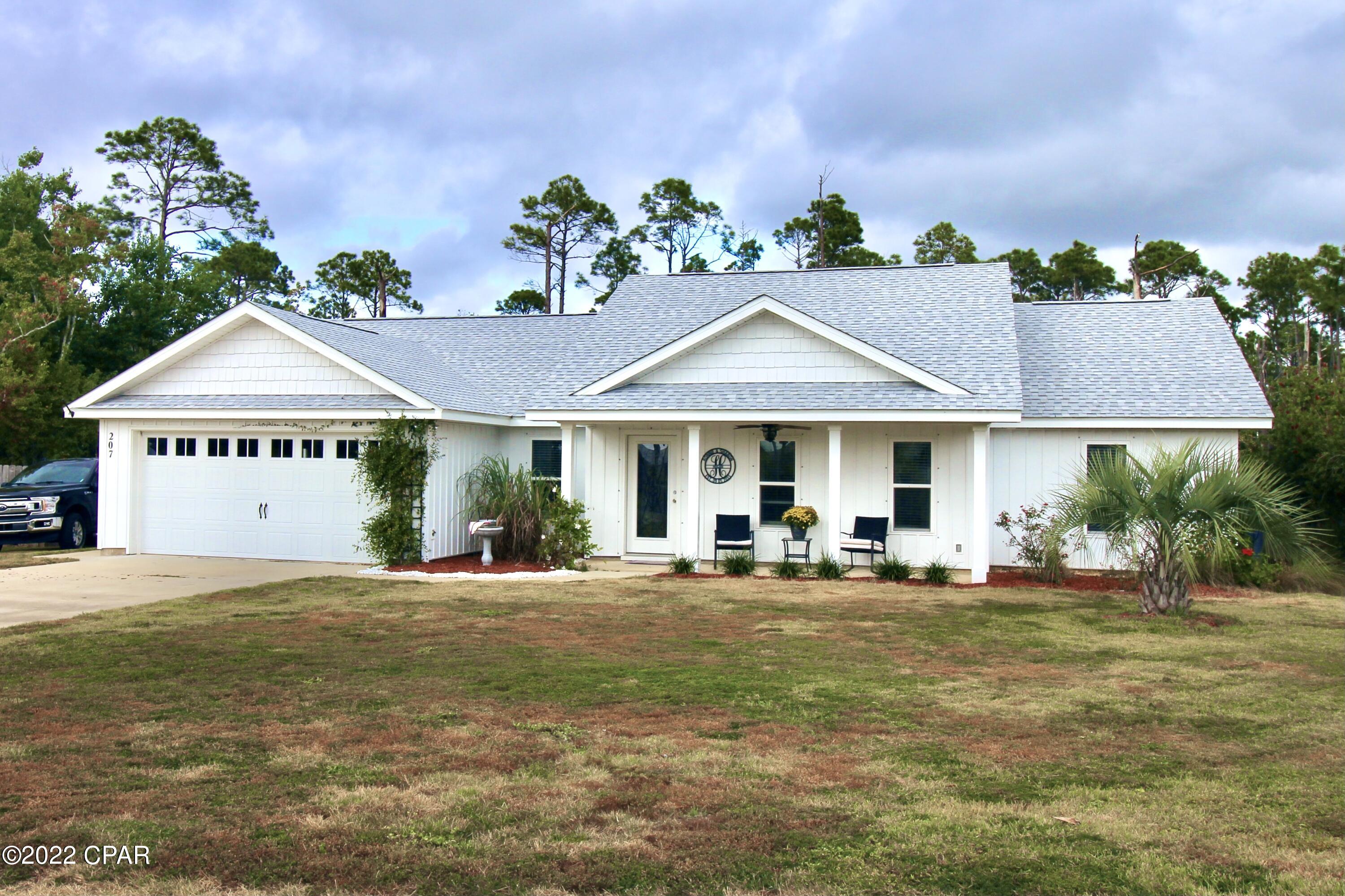 Price Improved! This beautiful home in the highly desired Gulf Aire subdivision is the perfect home at the beach. Large backyard and well maintained. Located near the community pool in the Rear of the subdivision for additional privacy. Beautifully finished and nicely designed with double vanity in the master bathroom, on demand tankless water heater, vaulted ceilings, bright and air with a Gas Fireplace to make the home super cozy. Gulf Aire has a dedicated beach, swimming pool, and playground.