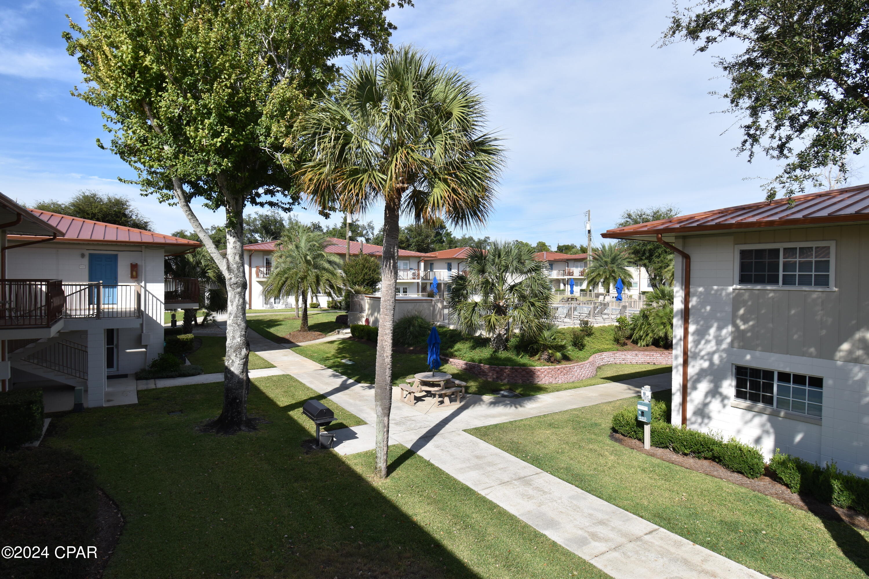 This is a BEAUTIFUL 3 bedroom 2 bathroom condominium with a view of St. Andrews Bay. This fully furnished unit is located on the second floor, with multiple amenities available. There are TWO pools, multiple grills, and a dock to fish off of! Also, includes a PRIVATE BEACH.SECURITY DEPOSIT NOT REQUIRED if qualified for Obligo. Text a copy of your drivers license to the OFFICE phone number and we will make your showing appointment within 1 business day.