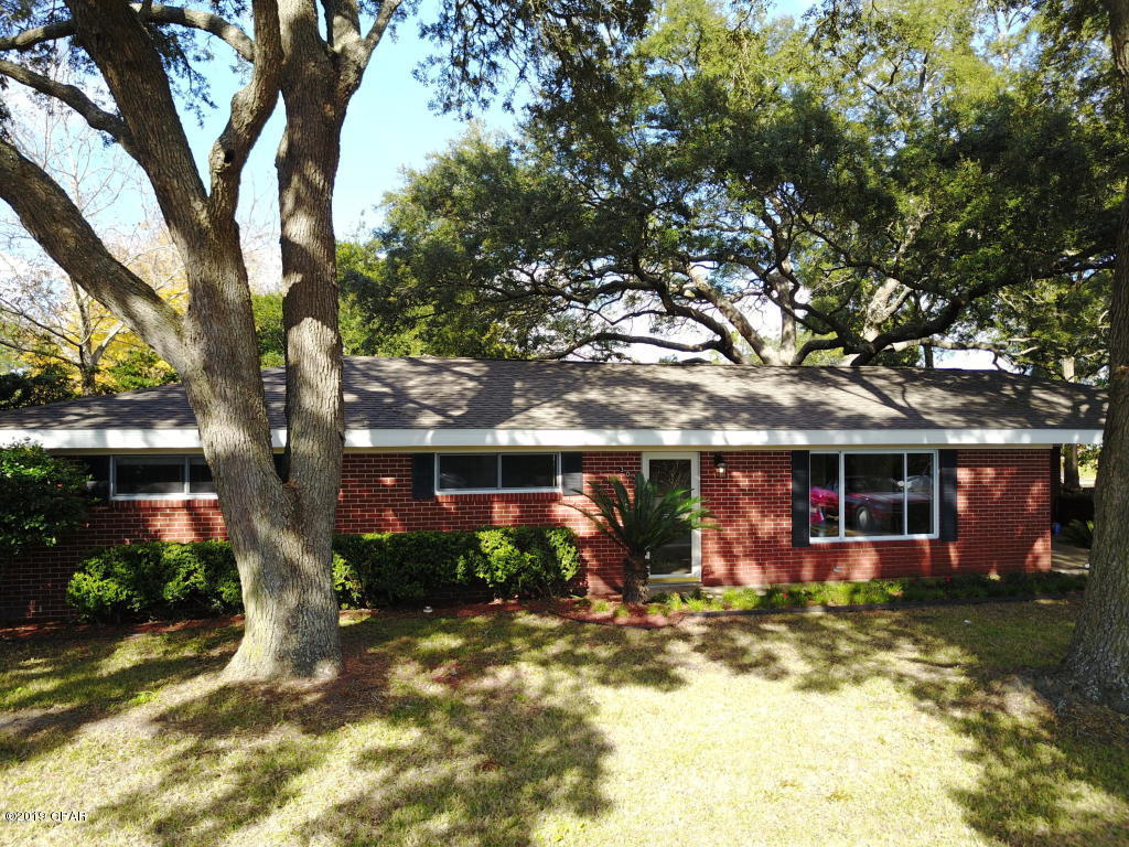 UPDATED 3/24/19 - Available 4/1/19 with 12 month lease. Move in ready condition, yard will be cleaned prior to move in..   This canal home is located in Panama City Beach by Hathaway Bridge.  Boat dock is on a deep water canal with quick access to bay and Gulf of Mexico. .  This all brick home weathered the storm like a champ. There are three storage areas and out buildings.  Call to schedule appointment.  Credit check required.