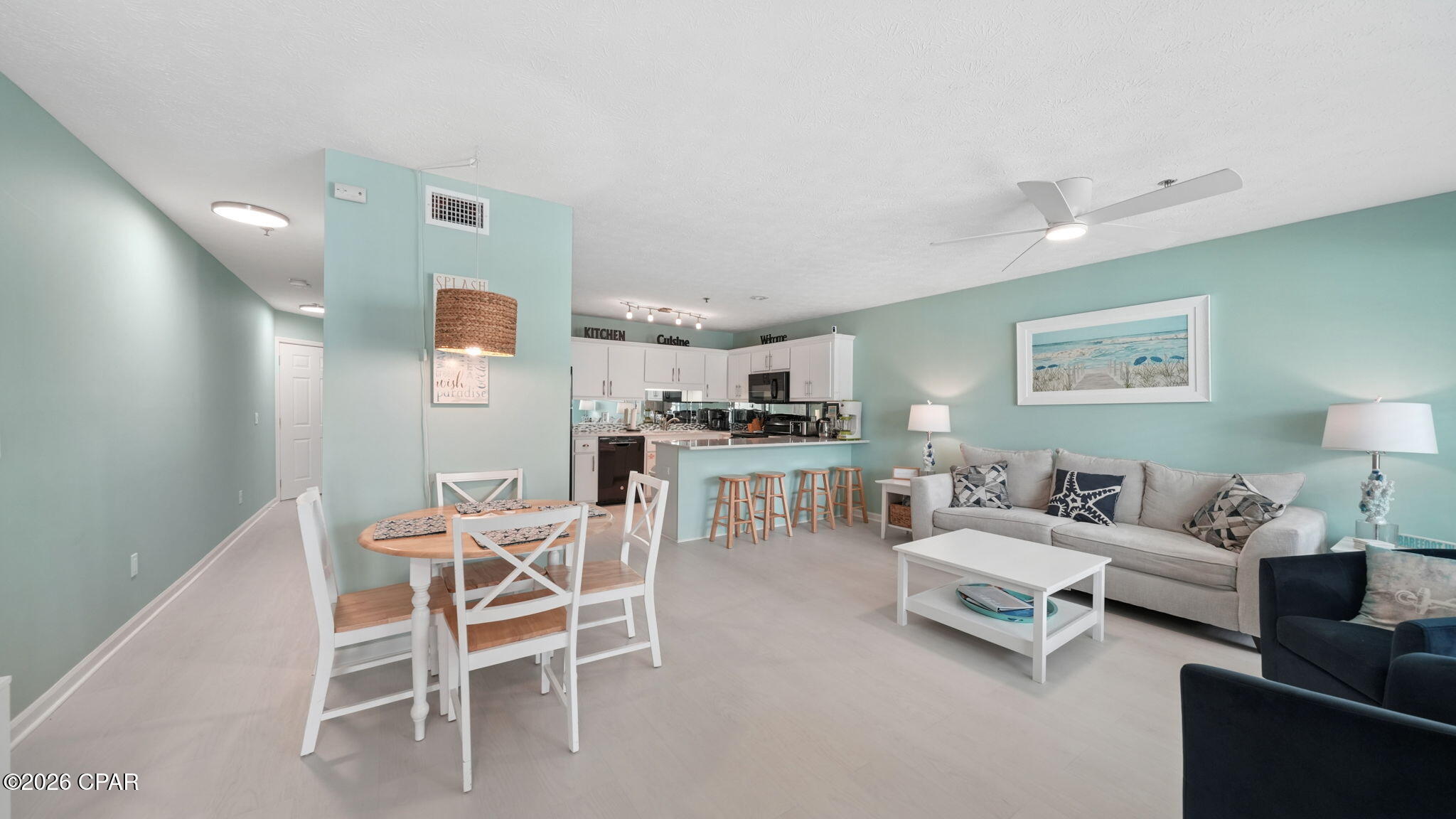 Raise your hand if you're looking for a renovated beach condo, turnkey, and ready for rental or primary residence! This stunning unit is ideally situated towards front end of the Horizon South community.  The spacious layout features a large kitchen that is perfect for cooking and entertaining. Additionally, built-in bunk beds in the hallway provide extra sleeping space, making this condo an excellent choice for families or groups.

The Horizon South Resort is packed with amenities that cater to all ages and interests. Residents can take advantage of an 18-hole mini-golf course, a clubhouse equipped with pool tables, and a brand-new fitness center. For those who love to swim, there are four swimming pools (including one just a few yards out the back door), a baby pool, hot tub, as well as tennis courts and shuffleboard courts available for recreational activities.

This condo comes fully furnished, ensuring that you can move in without any hassle. It also includes essential appliances such as a washer and dryer for your convenience. Whether you're looking for an investment property or a permanent residence, this property offers everything you need to enjoy coastal living at its finest.

*All measurements are approximate & should be verified.*