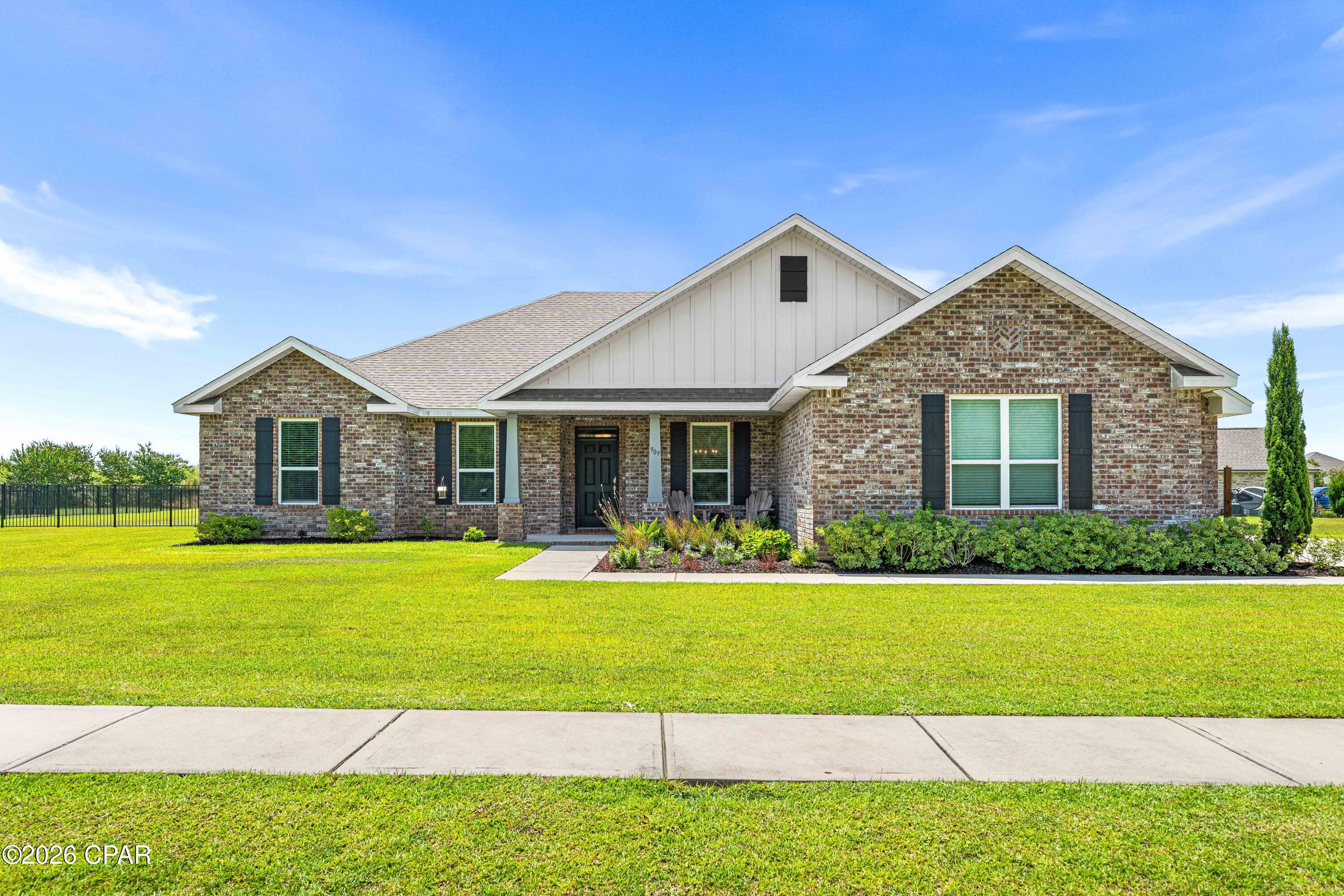 Golf Course Living at Its Finest -- 4BR/3BA on the Green in Windswept Estates

Wake up to sweeping fairway views in one of Freeport's most sought-after addresses. This 4-bedroom, 3-bath home offers roughly 2,500 square feet of thoughtfully designed living space, an attached garage, and a fully fenced backyard that backs directly up to the green at Windswept Dunes Golf Club. Grab your coffee, step onto the back porch, and watch the morning play roll by while the kids play in the yard -- this is the lot golfers dream about.

Step inside and the details speak for themselves. Premium LVP flooring runs throughout, high ceilings and big windows fill the home with natural light, and quartz countertops bring a clean, modern finish to the heart of the home. The owner's suite is a true retreat, featuring a cozy electric fireplace, a tiled walk-in shower, a large soaking tub made for unwinding, and a spacious master closet with room for everything. Out back, a generously sized porch gives you the perfect spot to relax and take in the view while the little ones run and play.

You're not just buying a home -- you're buying a lifestyle. Windswept Estates is a premier, gated golf course community, and the Windswept Dunes Golf Club anchors it with an 18-hole, Par 72 championship course, a clubhouse, a large swimming pool, tennis and basketball courts, and a children's playground. The course itself is a 5-star, Doug O'Rourke design that stretches to 7,752 yards across six tee sets with a full practice facility -- famous for its rolling, tree-lined fairways and dramatic white sand dunes up to 20 feet high. The elegant clubhouse rounds it out with dining, plus an outdoor patio and bar built for celebrating a good round.

And the location can't be beat. Set in a quiet, serene stretch of North Walton County, you get big skies and relaxed country living -- with the emerald water and sugar-white sand of Scenic 30A and the Gulf just a short drive south, roughly 20-25 minutes to the beach. Spend your morning on the fairway and your afternoon with your toes in the sand.

If you are into biking or hiking the Florida National Historic Trail - J.W. Hollington Trailhead is just a few minutes away to enjoy!

If you are into hunting, you also have a great WMA close by. Located in Walton County, the Lafayette Creek Wildlife Management Area (WMA) is a 3,160-acre tract east of Eglin Air Force Base and west of the Choctawhatchee River. The area lies within the Choctawhatchee River watershed, which spans 5,350 square miles in Florida and southeastern Alabama. Lafayette Creek and its tributaries, Magnolia Creek and Wolf Creek, run through the WMA. After leaving the site, Lafayette Creek flows to Choctawhatchee Bay. Steephead ravines along portions of Magnolia Creek are closed to hunting to protect the steep slopes, the shallow, clear water and state-threatened Baltzell's sedge and mountain laurel that thrive in this fragile habitat.

Lafayette Creek is owned and operated by the Northwest Florida Water Management District and is open for public use year-around, during daylight hours only, when hunting is not allowed. Recreational opportunities include hunting, fishing, hiking and wildlife viewing. Scheduled hunts include archery, muzzleloading gun, small game, family hunt, general gun and spring turkey. Fishing is permitted year-round during daylight hours only, when hunting is not allowed. A quota hunt permit is required for archery, muzzleloading gun, family hunt, general gun and spring turkey. 

Space, privacy, resort-style amenities, high-end finishes, hiking, hunting and a golf-front lot -- all in one extraordinary place. Homes on the green don't last. Come check it out!