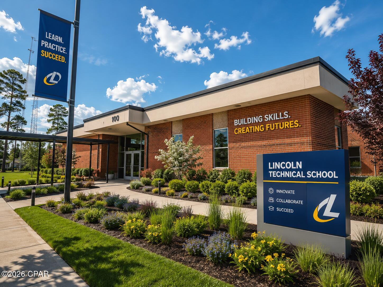 Unlock a rare opportunity to transform a fully fenced, 5+ acre school campus in the heart of Jackson County into a thriving center for education, workforce development, or institutional use.

This expansive campus offers an exceptional existing layout designed for scale and flexibility. At its center is a large common area formerly utilized as a library--an ideal focal point for collaboration, student services, or administrative headquarters. Adjacent is a generously sized cafeteria complete with a stage, perfectly suited for assemblies, events, training seminars, or community programming.

Supporting the main facilities are a home economics kitchen that can easily serve as a culinary lab or staff lounge, along with 13 oversized classrooms--most featuring private bathrooms, providing a rare level of convenience and adaptability for a wide range of educational or training programs. In addition, the property includes approximately 7 office spaces and numerous smaller rooms that can be repurposed for storage, breakout rooms, tutoring areas, or specialized instruction.

The entire campus is securely fenced, offering controlled access and a well-defined footprint for students, staff, and visitors. The site layout is highly conducive to a variety of uses including vocational training centers, technical schools, charter or private schools, workforce development programs, or multi-tenant educational facilities.

With its substantial existing infrastructure and flexible room configurations, this property presents a unique chance to revitalize an established campus at an attractive price point--positioning it as a catalyst for educational growth and community enhancement in Jackson County.
Square footage and year built are estimates only, should be verified by buyer.