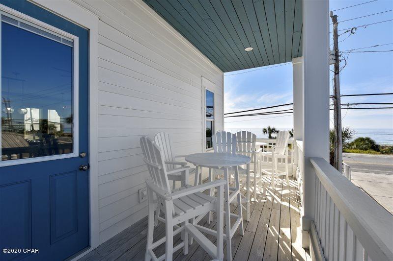 A great opportunity to own a new home that has the best location and view in the Bid a Wee Beach Community. This home could be a rental or private residents as it is designed for both but is currently on rental program with Sunset Luxury Beach Properties, LLC.  Over 4054 Square foot of Conditioned Air along with 560 square foot of porches with Fantastic Gulf Views along with a private pool and 900 square foot of pool deck . The home is equipped with a elevator shaft for possible future elevator and has 5 bedrooms, 5 baths along with a office off the master bedroom and his & her walk in closets. A one car garage along with a fantastic Rec Room makes up the bottom floor just right across the street from a dedicated beach walk over an More...