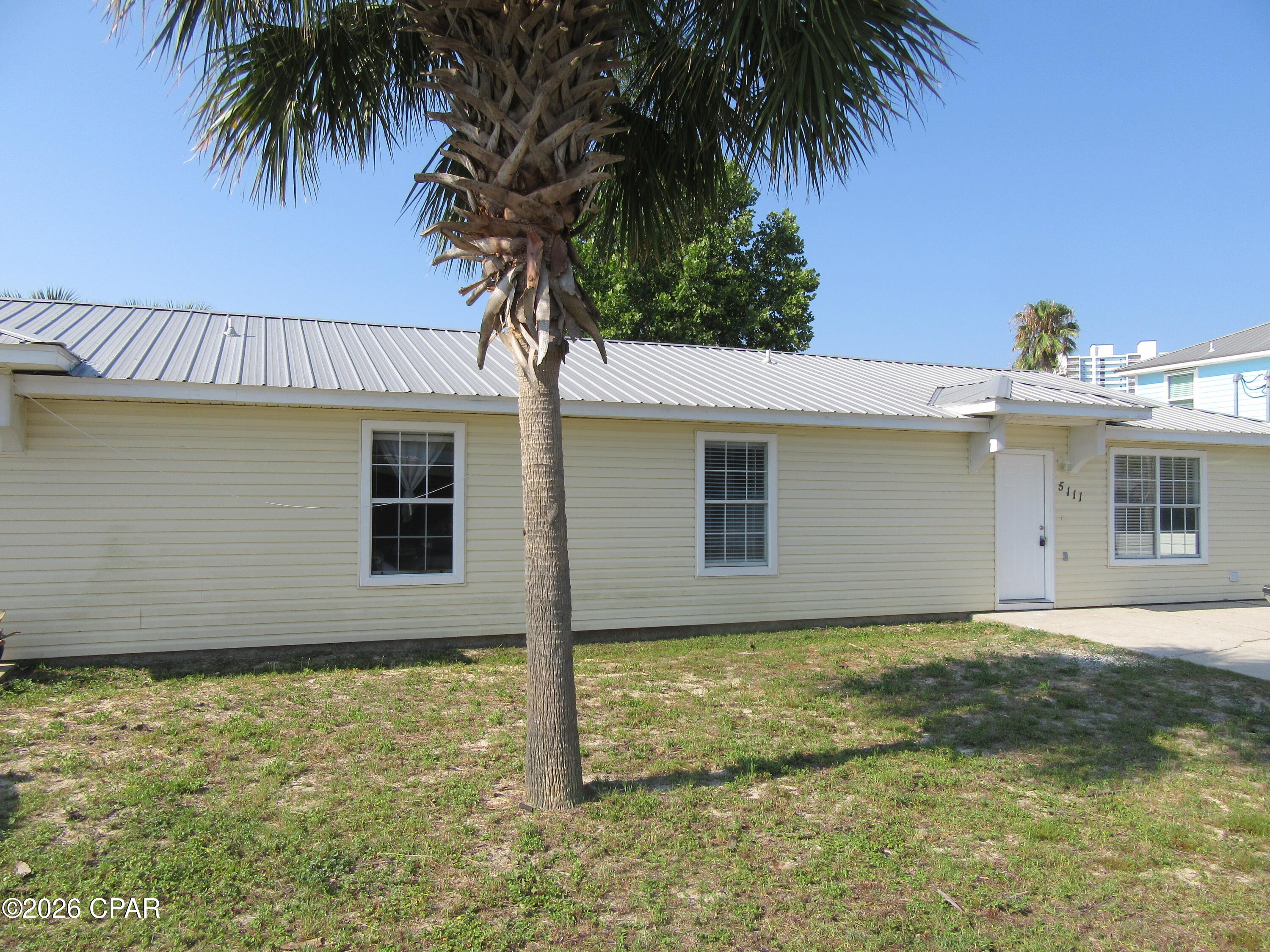 Spacious 2-bedroom 1.5 bath apartment blocks from the world's most beautiful beaches! Ceiling fans and tile throughout. Shared back yard, Central Heat and Air with washer and dryer hookups. All property sizes and ages are approximate, please measure and/or verify if important.

School assignments are subject to change, please check with Bay County for most accurate information.

Deposit is the same as the rent. Pets allowed with owner approval and NON-REFUNDABLE pet fee applies per pet. Breed restrictions apply.