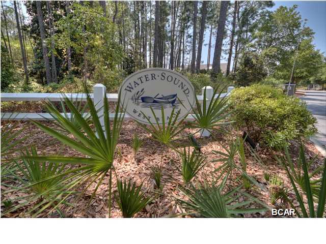 This is a large corner lot in the gated community of Watersound West Beach. WaterSound West Beach is a quaint community of classic coastal homes nestled on the south side of Scenic Highway 30A and bordered by both the Gulf of Mexico and Deer Lake, one of South Walton's rare coastal dune lakes. Owners in this private community enjoy an array of premium amenities including a zero-entry swimming pool with grill area and outdoor fireplace, parks and green spaces, a puttering park, winding nature trails, access to the WaterSound Beach fitness center and private beach access.