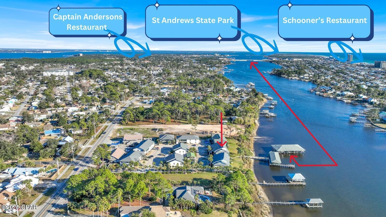 WATERFRONT LIVING with your own Private Covered Boat Slip, deep water access, and Dual Lifts -- a rare find on North Lagoon!  This beautifully updated 3-bedroom, 2.5-bath condo comes fully furnished and turnkey, making it the perfect primary residence, second home, or investment opportunity.

Enjoy stunning sunrise and sunset views from this south-facing unit, plus quick access to Shell Island, the Gulf, and top fishing waters.  Located in the highly desirable Greenwood Estates, just minutes to St. Andrews State Park, beaches, marinas, restaurants, and shopping.

Recent updates and meticulous care make this property truly move-in ready.  HOA covers everything but Power for easy, low-maintenance living.

Strong recent interest -- don't miss your opportunity to secure this vetted waterfront gem. 

This 3 Bedroom, 2.5 Bathroom North Lagoon beauty is one of the few condos offering a large, Covered BOAT SLIP with NEW dual lifts, built to accommodate a 30 Ft Boat +10,000 lbs.  Unit Owners with a Boat Slip adds $50K+ in additional contributory value -- which is INCLUDED in the List Price!

Completely furnished, updated, and 100% turnkey, this coastal retreat is designed for buyers who want luxury, convenience, and instant access to the water the moment they arrive.

THE WATERFRONT ADVANTAGE:  Your private, deep-water canal slip includes:

- Large, covered boat slip--a rare and valuable find
- All-new dual-motor lifts + updated cables & premium upgrades
- Designed specifically for high-end vessels (like the seller's luxury Bennington Tritoon)

Boaters will immediately recognize the value, convenience, and protection a covered, upgraded slip offers--this setup is as turnkey as the condo itself.

INSIDE YOUR FULLY FURNISHED, MOVE-IN READY RETREAT - Step into coastal perfection with:

- Beautifully updated interiors with modern, stylish furnishings
- A bright, open-concept living area that captures sunrise + sunset views
- 3 spacious bedrooms and 2.5 bathrooms designed for comfort and coastal living
- Fully furnished--bring your suitcase!

THE VIEW YOU'LL NEVER GET TIRED OF:

This south-facing unit delivers daily postcard moments--morning sunrises over the Lagoon and vibrant sunsets to close out the perfect day.

LOCATION:   EVERYTHING YOU LOVE, MINUTES AWAY. 

Nestled in the quiet, sought-after community of Greenwood Estates, enjoy:

- Quick boat access to Shell Island, the Gulf, and top fishing waters
- Nearby beach access, restaurants, marinas, boutiques, & grocery stores
- Close to St. Andrews State Park
- Low-traffic streets in a peaceful, waterfront neighborhood

HOA covers everything but power--simple, effortless living.

WHY BUYERS LOVE THIS UNIT: 

✔ Fully Furnished & Turnkey

✔ Rare Covered Boat Slip + Dual Lifts

✔ Updated & Move-In Ready

✔ Waterfront Views That Impress

✔ Premier Location for Boaters & Beach Lovers Alike

This condo has been loved and meticulously maintained for years--and now it's ready for someone new to create their own waterfront lifestyle.

DON'T MISS THIS ONE -- WATERFRONT UNITS WITH FEATURES LIKE THIS are RARE!

If you're a boater, beachgoer, angler, or lover of all things coastal, this condo is the complete package you've been searching for.