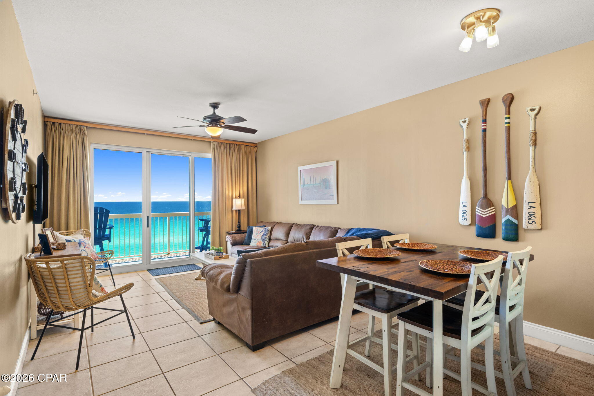 Interior Pictures Coming Soon!
Best Location Condo in PCB! Excellent Rental Income Potential! 
Discover beachfront living at its finest in this stunning 2-bedroom, 2-bathroom condo with a bonus bunk room, located in the highly sought-after Calypso Tower II. Perfectly positioned along the Gulf of America, this unit offers breathtaking, unobstructed views of sugar-white sands and emerald waters from your private balcony.
Step inside to find a bright and vibrant space; fully equipped kitchen, wet bar, spacious living area, and a sliding glass door that let the natural light and coastal beauty shine all the way through the unit. The master suite features direct balcony access, an en-suite bathroom with a double vanity. The second bedroom is equally spacious, and the cozy bunk room is perfect for additional guests or kids.
Enjoy all the resort-style amenities Calypso has to offer, including two beachfront pools, a tiki bar, and a fitness center. Situated just steps from Pier Park's dining, shopping, and entertainment, this condo is perfect as a rental investment or your own personal getaway!
Don't miss out on this prime opportunity to own a piece of paradise on the Gulf!