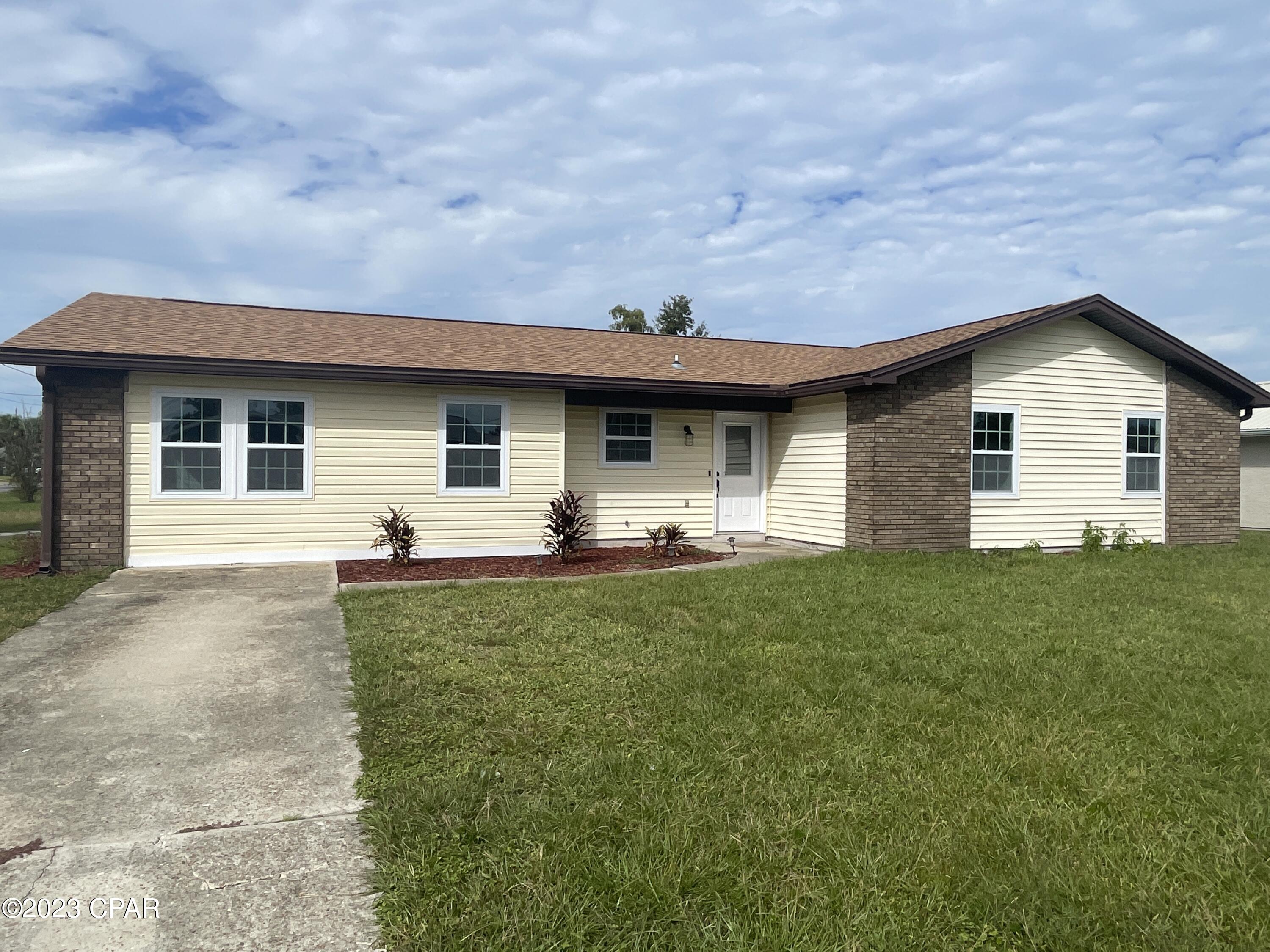 Beautifully renovated 4 bedroom 2 bathroom home in Lynn Haven, 1,767sqft with new stainless appliances, granite counters, new cabinets & paint; LVP flooring, new fixtures throughout. Corner lot with a large yard, storage bldg. Large laundry room with W/D hook-up. Sorry no pets.