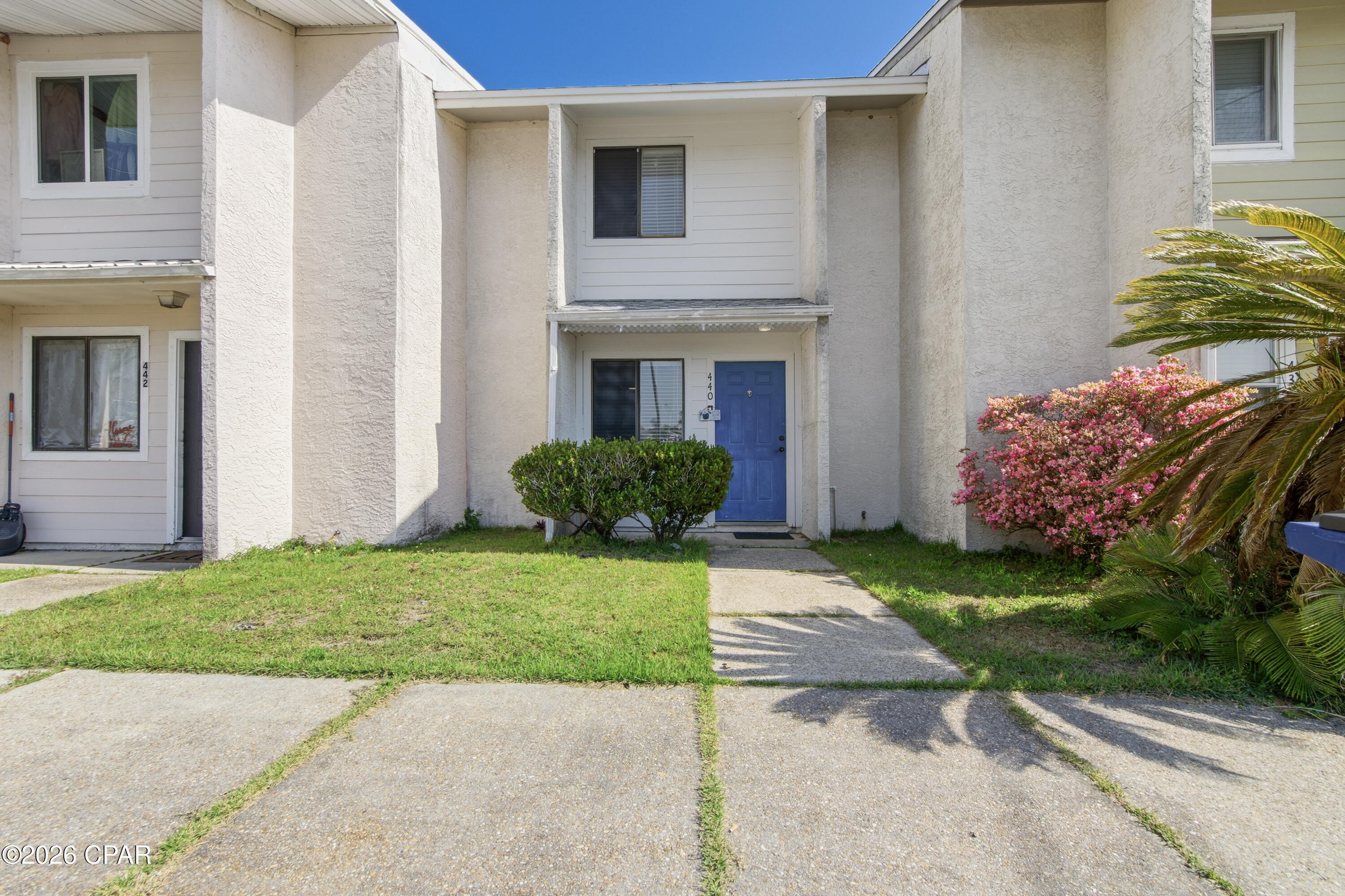 Welcome to 440 Venetian Way--an updated 2-bedroom townhome in a highly convenient Panama City location, just off Highway 390. Enjoy quick access to restaurants, shopping, schools, and everyday essentials, all while being just a short drive to the bay and beaches. Best of all--no HOA!
This home has seen several key updates, including a new roof, flooring, and privacy fence in 2018, offering peace of mind for the next owner. Inside, you'll find updated LED lighting, stainless steel appliances, and a functional layout designed for comfortable living.
The enclosed laundry room with added pantry space provides extra storage and convenience, making day-to-day living even easier.
Whether you're a first-time homebuyer, downsizing, or looking for a solid investment opportunity, this property checks all the boxes in a growing and centrally located area.
Don't miss your chance to own a low-maintenance home with no HOA!