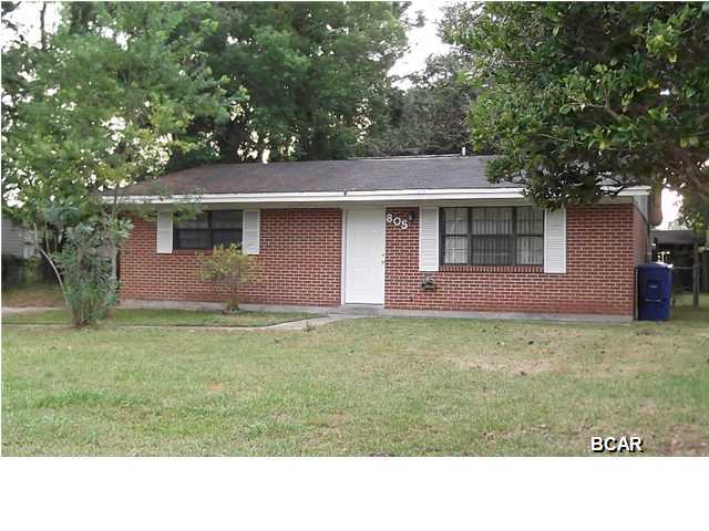 Very nice, remodeled home with ceramic tile, hardwood floors and carpet, breakfast bar, separate laundry room, fenced back yard, and storage shed.  Close to Tyndall AFB, shopping and schools.