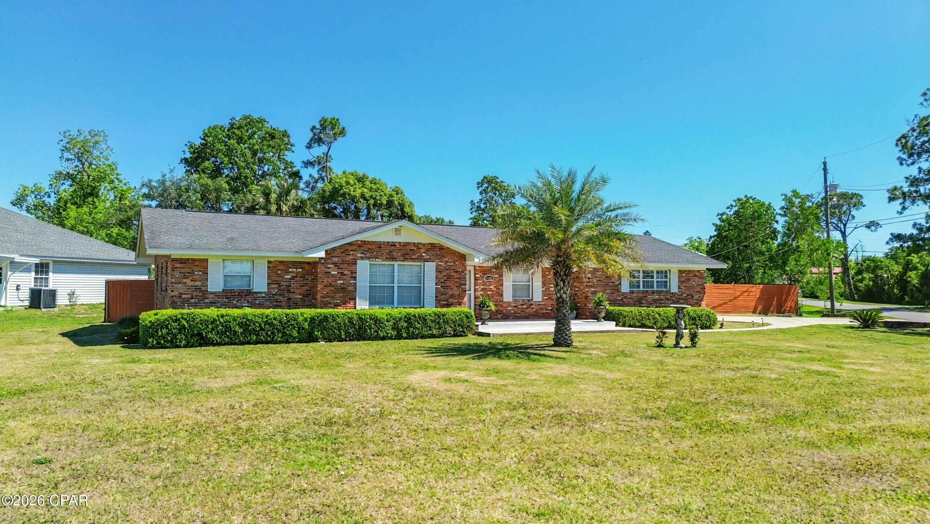 1000ft to the closest public boat ramp with Gulf Access!

 Rare opportunity to own a fully renovated, turn-key residence situated on a sprawling corner lot of nearly 1/3 acre, perfectly positioned just steps away from a public boat ramp with sought-after deep water access. 

This home has been meticulously updated for modern living, featuring brand new interior paint that complements the top-of-the-line kitchen appliance package, making it a dream for both everyday cooking and entertaining. Major capital improvements provide long-term peace of mind, including a new HVAC system installed in 2022, a 2018 roof, a professional-grade new coating on the garage floor, and an 8x12 shed ready to go. The expansive corner lot offers rare outdoor space and flexibility, while the immediate proximity to the water ensures you can be on the bay in minutes. Whether you are looking for a boater's paradise or an updated move-in-ready home in a prime location, this property delivers on every front. Just minutes to the Navy Base and the hospitals you are centrally located with convenient access to everything Panama City has to offer. Schedule your showing today to experience this unique blend of land, luxury, and coastal lifestyle.