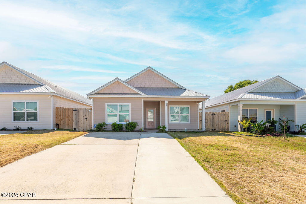 CURRENTLY UNDER CONTRACT, SELLER WILL CONSIDER BACKUP OFFERS... Plenty of options with this newer built home close to Lake Powell, the beaches, and 30A! This home features a fenced yard, screened in porch, shed, pavers in the backyard and is perfectly suited for full time residence, long term rental, or short term rental. Granite countertops, stainless appliances, upgraded light fixtures, large laundry room with newer washer and dryer are just a few of the features this home has to offer. Walking distance to the Lake Powell boat ramp where you can launch jet skis, boats, paddleboards and kayaks. After a day on the water or at the beach, you can take a 5 minute drive to 30A or a 10 minute drive and be in Panama City Beach, the location is perfect! Schedule your showing today and make your beach dreams a reality!