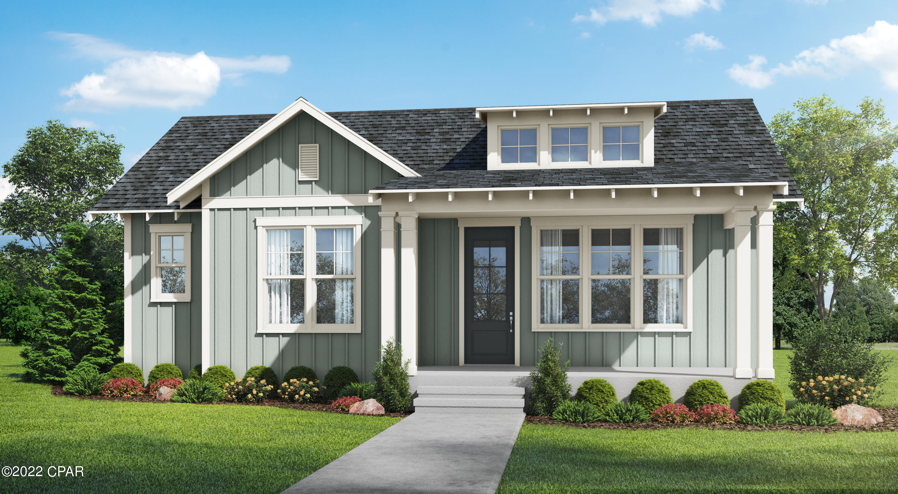 The popular St. Andrew plan by Harris Doyle Homes is located in waterfront SweetBay's newest Phase, Indigo Lakes! This plan is an expansive one-story home with a stunning open floor plan and3-car garage, all situated on an oversized home site. Standard features include window trim and crown mounding, 8' doors, tile-to-ceiling shower in the primary bath and vaulted ceiling in the large great room. SweetBay is a walkable and golf-cart friendly community with unrivaled amenities: dock with Bay and Gulf access, boat launch for kayaking, private beach, paddle boarding, fishing, parks, junior olympic resort pool complexes, fire pits, grilling areas, sports court, miles of trails, Publix-anchored town center and future amenities including a marina! New home buyers even get priority access to top-rated University Academy, the #2 K-8 school in the state of Florida!