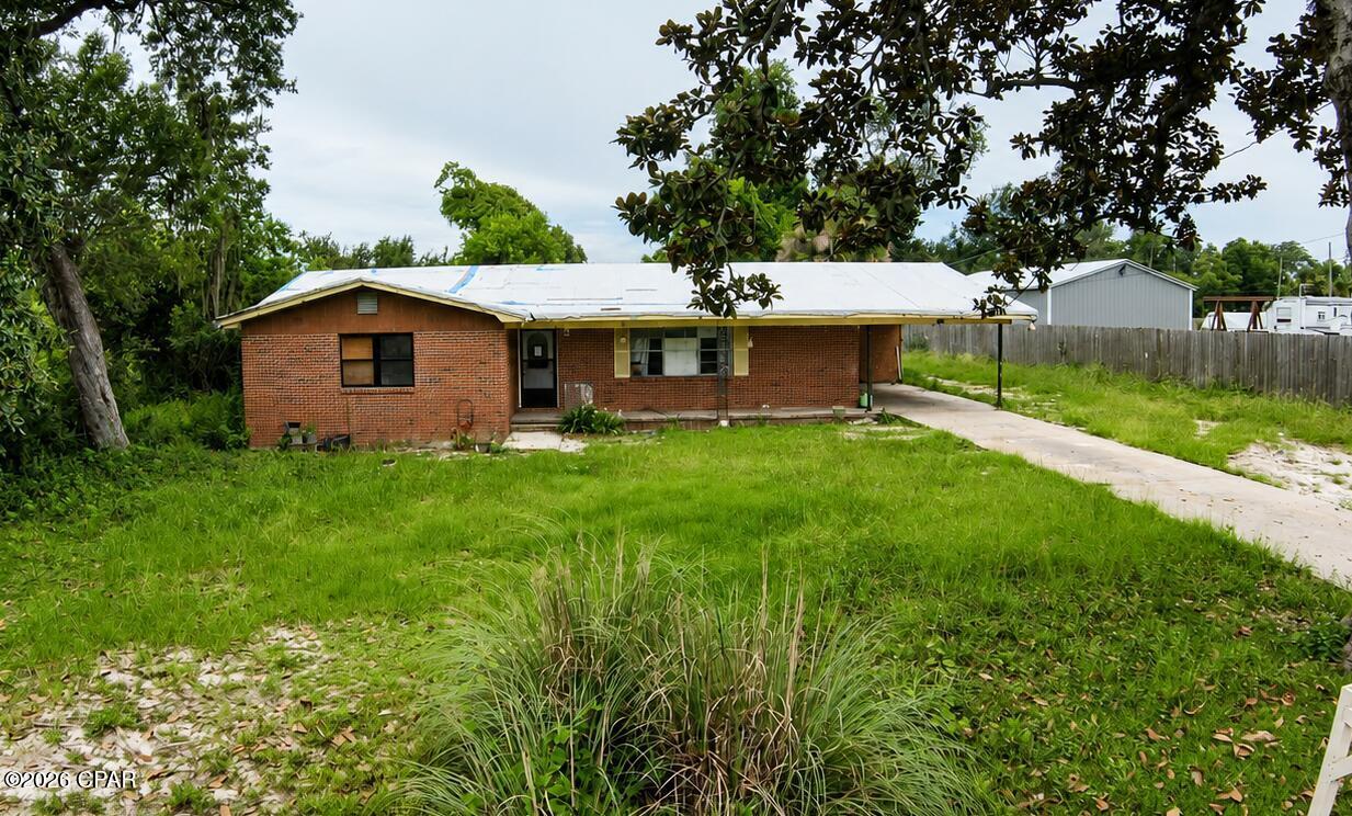 Investor special in Panama City! This 3 bed, 2 bath home features approx. 1,848 sq ft of indoor living space and sits on a spacious quadrouple lot with strong renovation, rental, or redevelopment potential. 

Property needs a full rehab and is best suited for an investor, builder, or buyer looking for a value-add project. Possible upside may include renovating the existing home, holding as a rental, or exploring lot-split/new construction potential. 

Buyer to verify zoning, land use, setbacks, utilities, permitting, measurements, and development options with city/county.