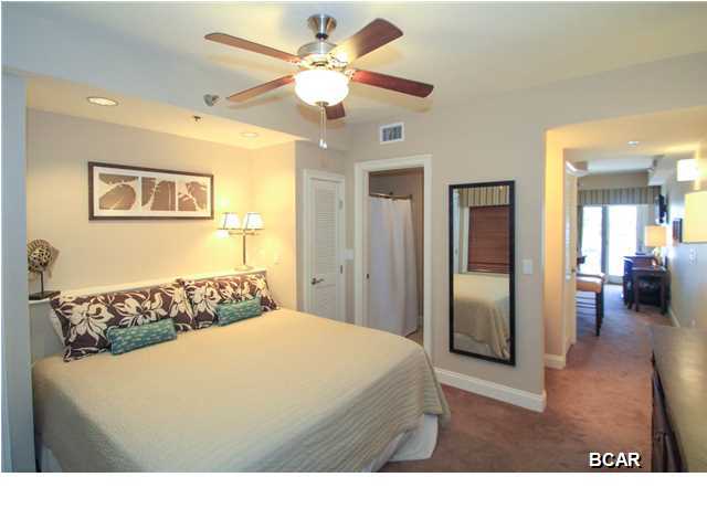 This nicely furnished 1 bedroom 1 bath Carillon Beach Inn unit holds great value as an investment property or vacation home! Fully appointed kitchen with stainless steel appliances and granite countertops, as well as tile in the kitchen and bathroom. Make awe-inspiring sunsets over Lake Carillon part of your routine from your own private balcony. Carillon Beach Inn is located at the west end of Panama City Beach, just east of the Walton County line, nestled along the shores of Lake Carillon with access to 3900' of pristine white sandy beaches. The community of Carillon Beach features 7 beach walkovers, 4 pools (one of which is gulf front), tennis courts, parks, fitness center & spa, shops, restaurants, & walking paths. Convenient to local attractions and the airport.