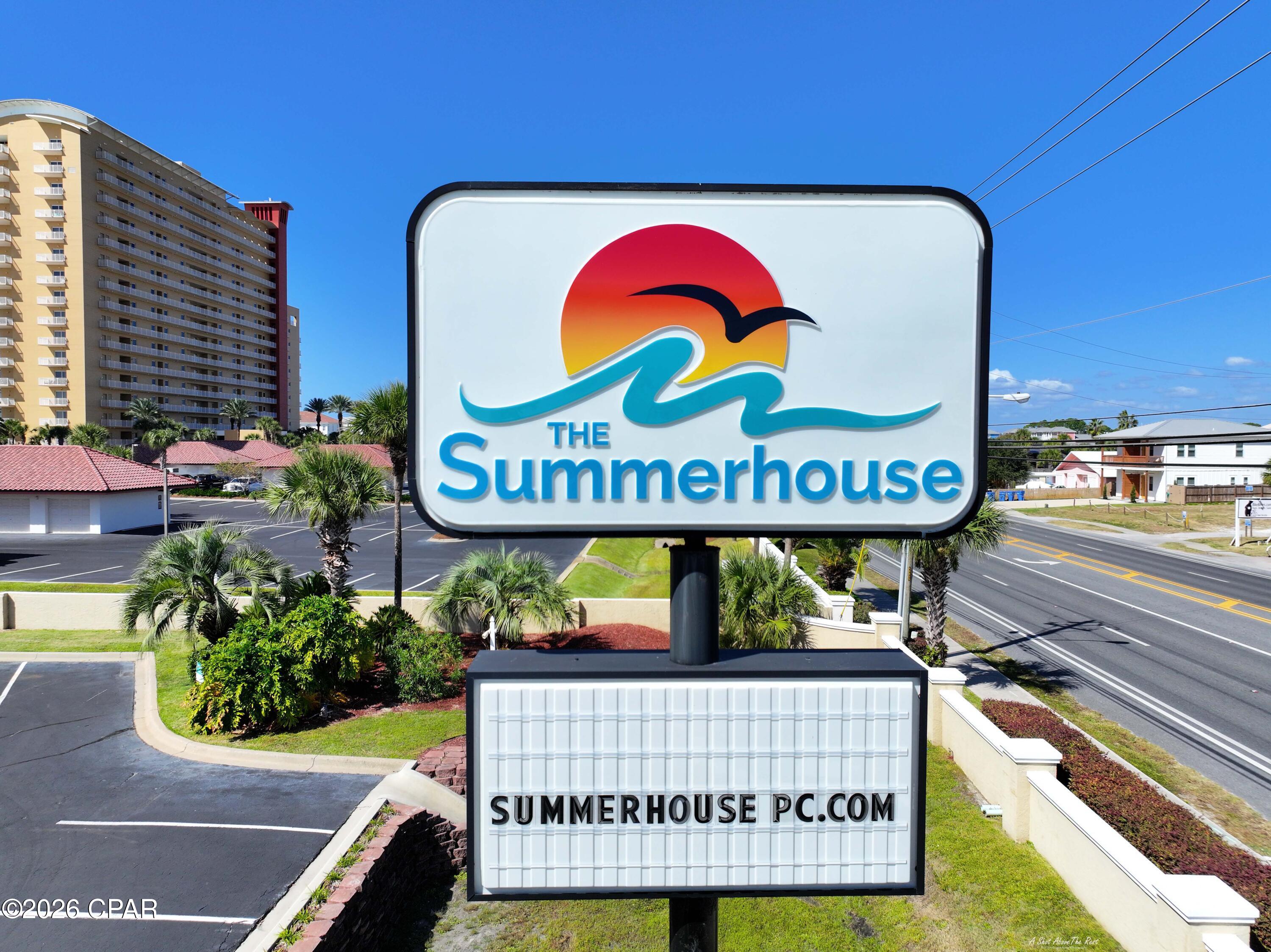 This 2 bedroom 2 bath condo is an end unit on the 9th floor in the center stack. All new appliances and freshened up for the new owners (YOU). It is on the rental program so appointments will need to be set. There are tons of amenities along w a great pool area and beach access....Summerhouse has two pools, a hot tub, and kiddie pool, tennis, shuffleboard courts, gameroom, owners lounge, onsite convenience store, onsite HOA and Rental offices. Come and see today.