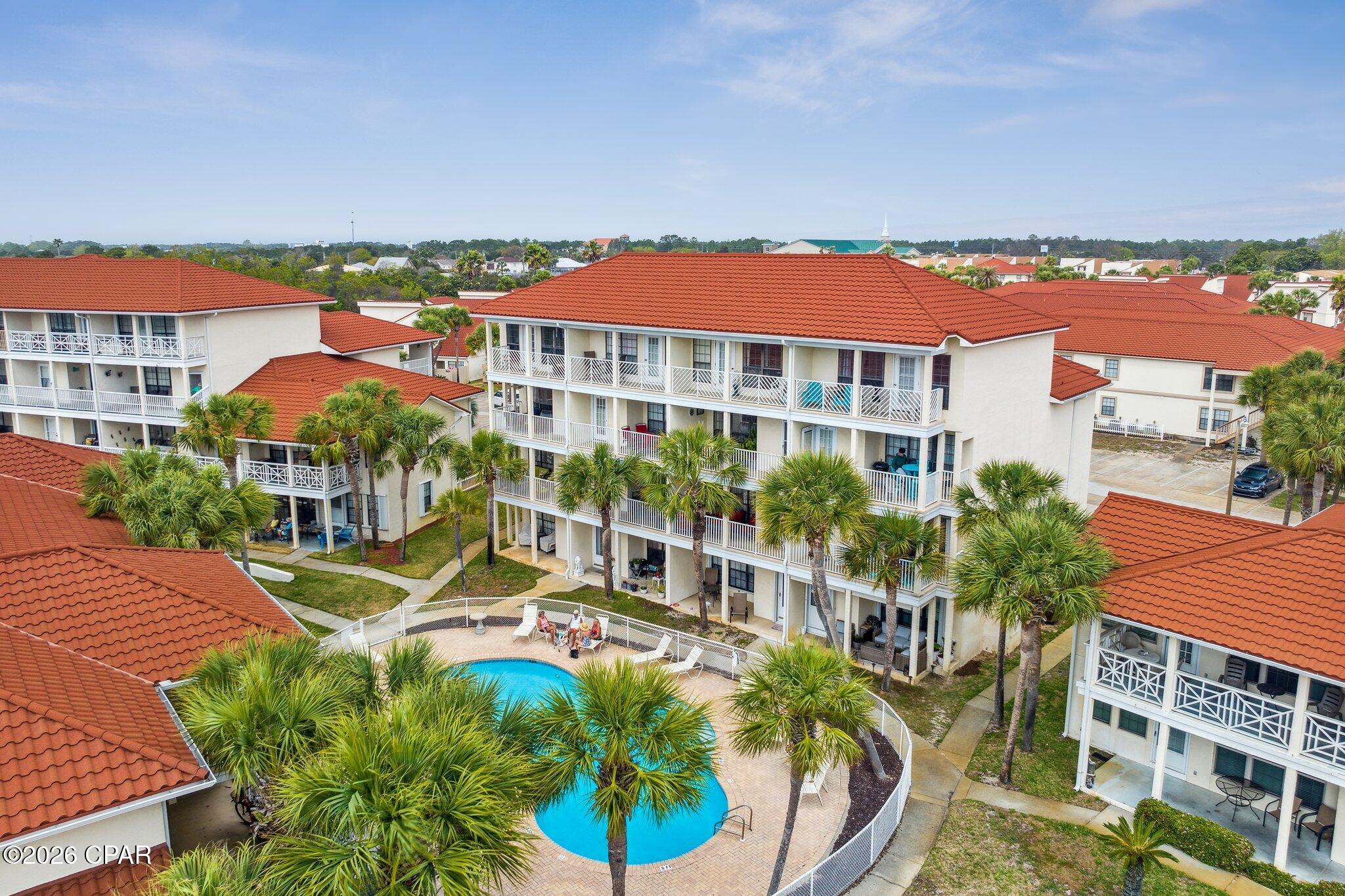 Located just a quarter-mile from the beach, this beautifully remodeled and fully furnished condo offers the perfect blend of comfort and convenience.

Enjoy stress-free coastal living with water, sewer, trash, and Wi-Fi all included in the rent.

Inside, you'll find a spacious one-bedroom layout plus a built-in bunk area, ideal for guests or extra sleeping space, along with a unique bathroom featuring dual private water closets for added privacy. The modern kitchen offers ample cabinet and counter space, and the unit is finished with clean, stylish updates throughout.

Situated in Horizon South, residents enjoy access to multiple resort-style pools, tennis courts, a fitness center, mini golf, and shuffleboard--all within a gated community just minutes from the beach. You're also only a short 2-mile drive from Pier Park, where you'll find some of the area's best shopping, dining, and entertainment. 

Perfect for long-term living, this condo offers the comfort, convenience, and location to truly enjoy the beach lifestyle year-round. Schedule your private tour today before it's gone.