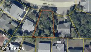 Excellent building lot in Seaclusion Beach on a quiet cul-de-sac. This approx. 47x101 lot is in a very desirable subdivision that is part of the Bid-A-Wee Beach Association.  This  allows you to have use of the Bid-A-Wee Private Beach and you will only be 5 blocks from the beautiful white sandy beach. Great place to build a retirement home or family get away!  All info is approx.
