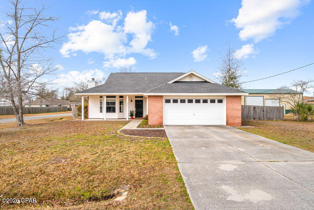 Looking for a home that offers space, comfort, and a prime Lynn Haven location? This charming 3-bedroom, 2-bath home should be at the top of your list! Nestled on a spacious corner lot in a golf-cart-friendly neighborhood, that's also zoned for highly rated schools, this home is perfect for families or anyone seeking convenience and a great lifestyle.

Feel confident in the value--this home just appraised in April 2026!

Inside, the home features an open and inviting floor plan, where the living area flows effortlessly into the kitchen and dining spaces, ideal for both everyday living and entertaining. The kitchen boasts ample cabinets and counter space, while the generously sized bedrooms provide comfort and versatility for family, guests, or a home office. The primary suite offers a private bath and plenty of closet space, combining convenience with functionality.

Major updates provide peace of mind, including a brand-new water heater (2026), AC replaced in 2019, and a roof installed in 2020. Making this home move-in ready with big-ticket items already taken care of!

Step outside to enjoy the fully fenced-in yard, perfect for kids, pets, or added privacy. The oversized corner lot offers plenty of room to create your dream outdoor space, whether that includes a pool, garden, or backyard retreat. For extra storage, the two-car attached garage provides convenient space for vehicles, tools, or even a golf cart.

Conveniently located near local parks, schools, shopping, and dining. This home is a fantastic opportunity for families, or anyone looking to enjoy all that Lynn Haven has to offer.