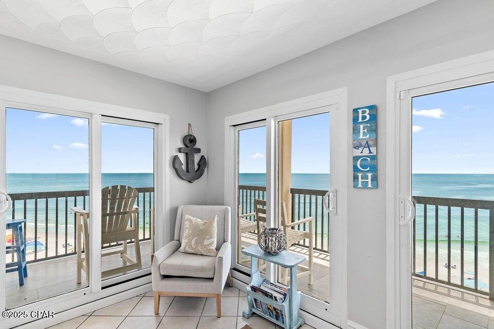 Experience the Emerald Coast at its finest from this updated 3 bedroom, 3 bathrooms Gulf front condo in the gated community of Carillon Beach. Situated on the top floor this unit offers breathtaking and unobstructed Gulf views and incredible sunsets. This unit saw a complete transformation in 2020 to include quartz countertops in the kitchen and all 3 baths, new appliances, fresh interior and cabinet repaint, and new HVAC with WiFi thermostat. Additional upgrades include furnishings, new balcony tile flooring (2023), new dishwasher (2025) and a new washer and dryer (2024). Brand new elevators in the building 2025. When you're not enjoying the views and comforts that C1704 provides, Pinnacle Port offers an impressive array of resort style amenities: multiple indoor and outdoor pools, tennis courts, fitness center, saunas, shuffleboard courts, basketball courts, and playground. Enjoy direct access to Lake Powell, one of Florida's rare coastal dune lakes. Spend your days swimming, fishing, kayaking, paddle boarding, or jet skiing. Owners and guests also enjoy access to the community boat ramp and boat slips. Carillon Beach offers boutique shopping, dining, live music, food trucks, community events, and family movie nights. This 25 acre coastal community truly provides all you need for an extended stay. Whether you are searching for a primary residence, vacation getaway, or investment opportunity this property offers the complete package. Rental history and projections available.