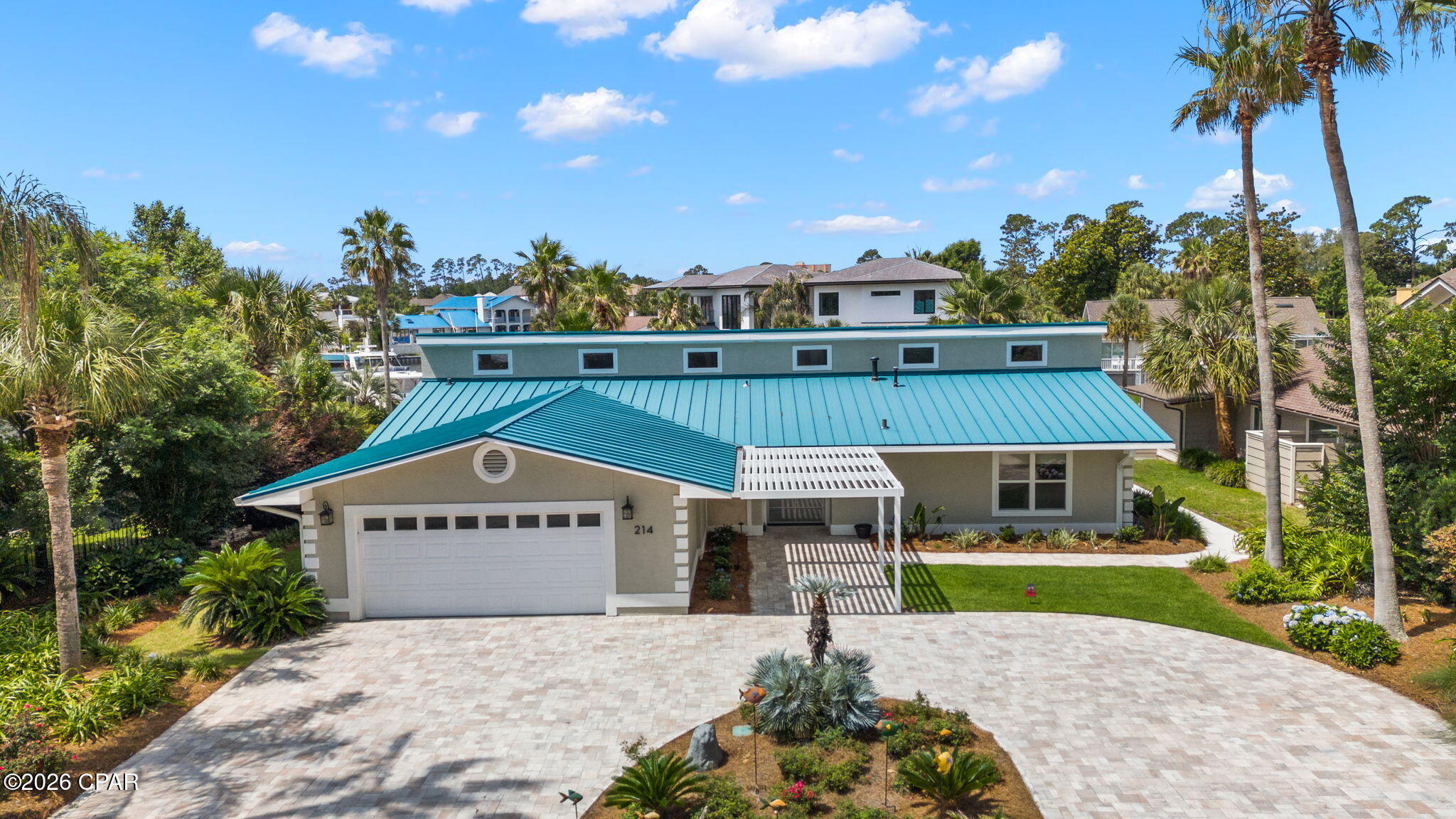 Absolutely fabulous house, fully furnished with a pool and hot tub under a screened room overlooking the canal. House is located in the elite subdivision of Bay Point. This subdivision offers several restaurants and a well kept Jack Nicklaus golf course. A golf cart ride can take you anywhere. Also the seawall is 2 years old and offers a 63 foot canal dock and on the east side of the bridge so bring your tall yacht and come on.  Only 10 minutes to open water and 25 minutes to Shell Island. The owner has completed a host of maintenance issues and it's all is complete. New brick pavers 2023, new washer/dryer, dishwasher 2024 new oven and refrigerator 2026, new seawall, and dock 2024, new landscaping and pergola 2025,Cast iron plumbing pipes replaced 2026 Induction cooktop. Blinds $6500 and are very nice and in all windows
Burke & Blue for title 
17216 PCB Pkwy