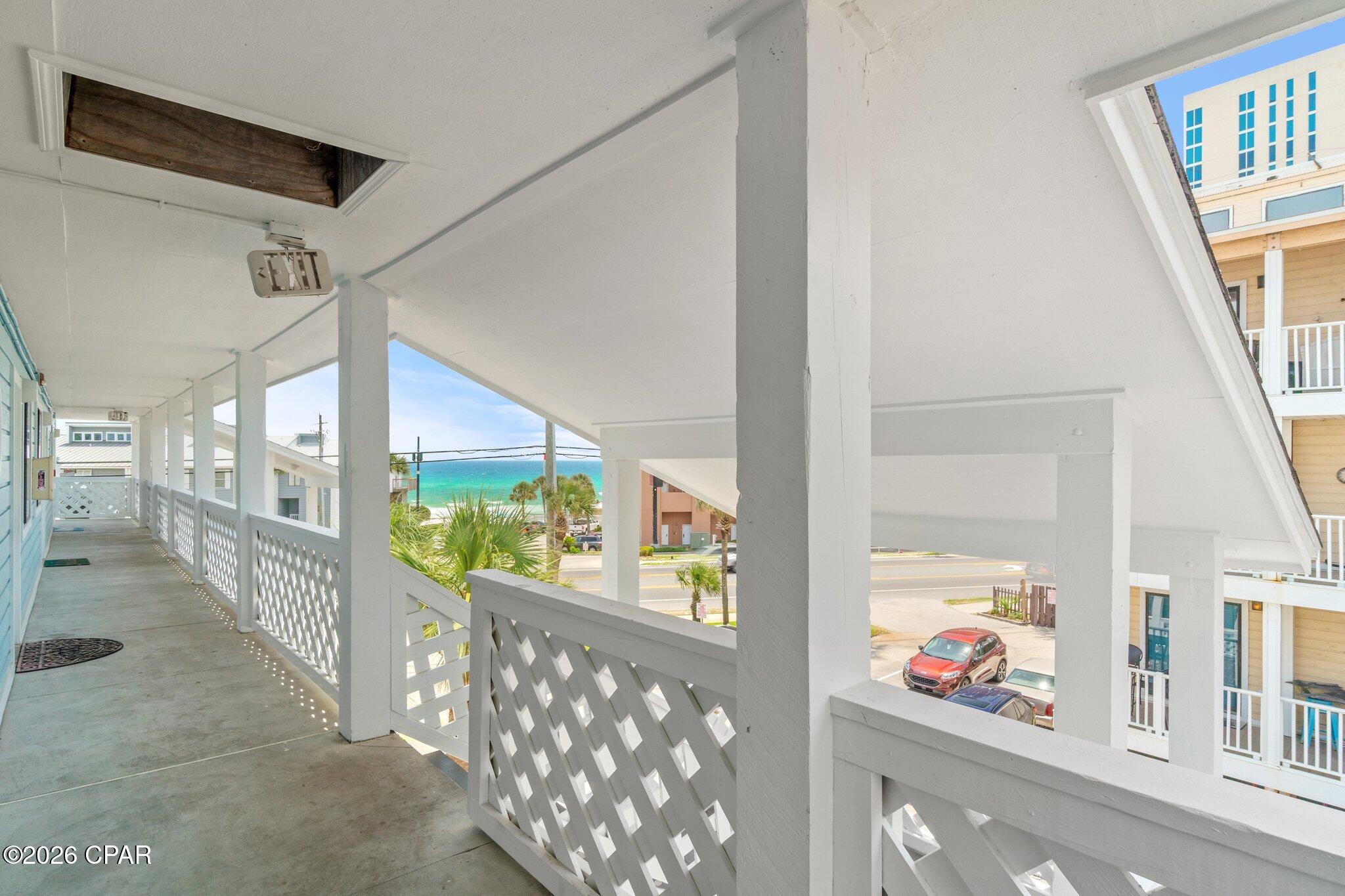 Welcome to Panama City Beach's highly desirable west end! This beautifully renovated 2-bedroom, 1-bath condo is just steps from the sugar-white sands and directly across the street from the beach.

This turnkey property has been fully updated and comes with a proven rental history, making it an excellent investment opportunity. Whether you're searching for a vacation home, full-time residence, or income-producing property, this condo offers the perfect combination of location, comfort, and value.
