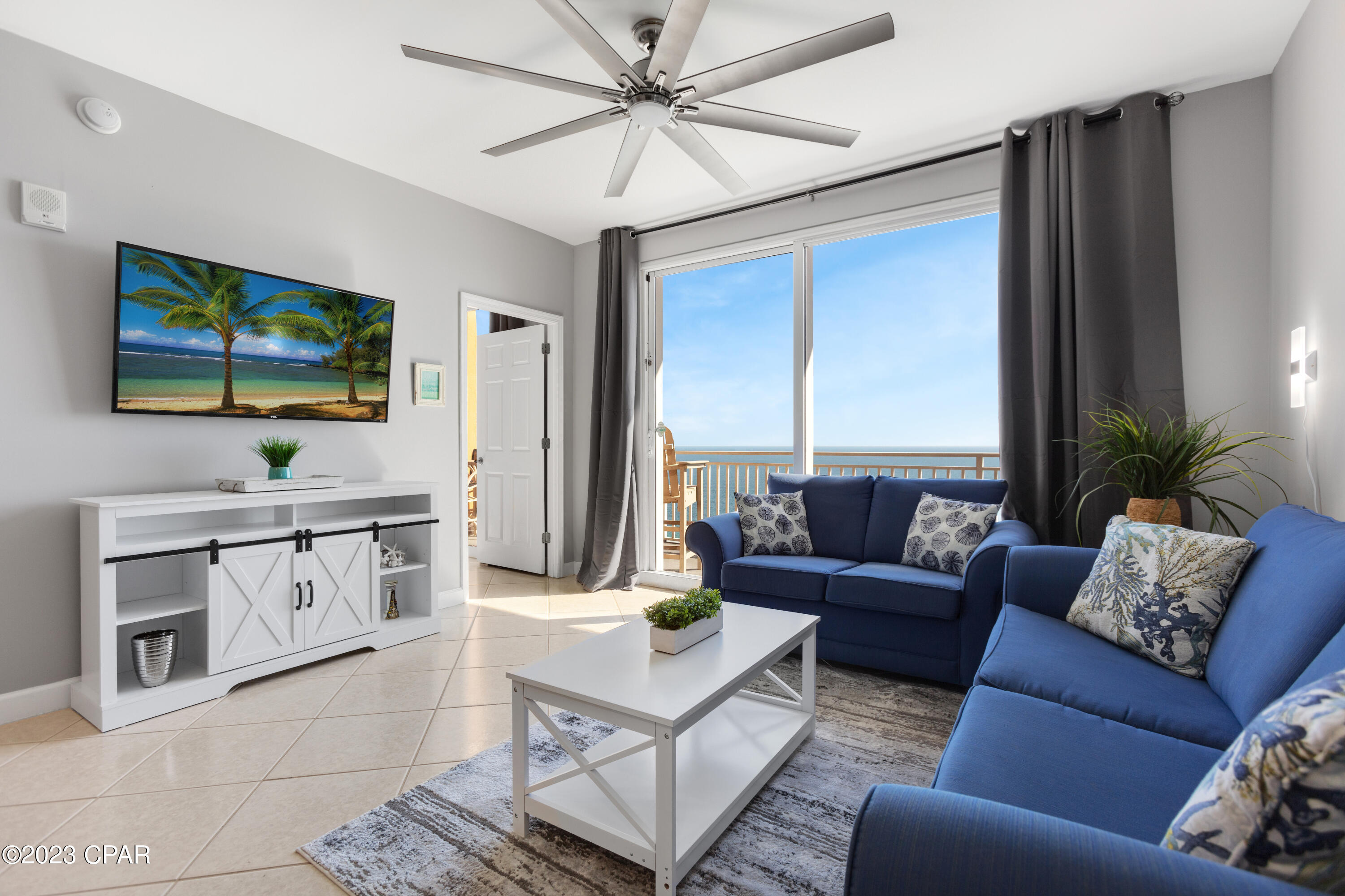 'CURRENTLY UNDER CONTRACT, SELLER WILL CONSIDER BACKUP OFFERS' Splash 2102W Penthouse is beautiful and one of the highest in demand across PCB and the Gulf Coast! Oceanfront Primary Suite w/ Spectacular sunsets! Spacious balcony with both east and west views! Excellent rental income potentially averaging between 60K and 70K! 2 BD 2 BA, Sleeps 8! Primary Suite on Water with King Bed plus Queen Sleeper Sofa, Guest Bedroom with Queen + Queen Sleeper Sofa in Living Area!  Interior appointments include 9' ceilings, Kitchen w/ granite countertops, refrigerator with ice maker, microwave and laundry with washer and dryer. Splash 2102W is market strong, well appointed and in position to drive the highest ROI! Make this your permanent Dream Home or Investment Vacation Dream Home Today!

SPLASH, A Sterling Resort. There are condominiums...and then there's SPLASH...a place where Mom and Dad can soak up the sun, stretch out in velvety white sand, or kick back and smell the salt air while the kids have the time of their lives. SPLASH, an innovative project developed by Cornerstone Development Company and the Sterling Resort group, combines a fabulous location with outstanding on-site amenities to create a development which is unique to Panama City Beach. SPLASH offers a spectacular array of amenities. . . .over 400 feet of pristine Gulf front, two distinct interactive waterpark environments, splash pad, lazy river, dive-in movies, video arcade, day camps, full fitness center with juice bar, island style beach bar & grill, and covered parking...it's all here at SPLASH. 

Entertainment Highlight:
PCB has been defined as No. 2 ''Emerging Destination'' in the world!  SPLASH is approximately 2 miles from PIER PARK, a 240-acre high-energy entertainment, dining and retail wonder for the whole family.

Vacation pleasures abound with championship golf, fine restaurants, spectacular shopping, sport fishing, scuba diving, parasailing, amusement parks or just making new tracks in the sand. 

Splash is located approximately 14 miles and 21 minutes from the Northwest Florida Beaches International Airport. Parking for the east and west towers is across the street from the resort in a parking garage.

This beautiful property rises above the white sands of Panama City Beach to the vibrant blue of the Gulf Coast sky. Sandy white beaches and blue-green crystalline waters stretch as far as the eye can see.

Ride the Waves of Luxury Living! Splash 2102W Penthouse is a contemporary coastal classic with a touch of modern beach elegance! Your Dream on the Gulf Coast awaits you!