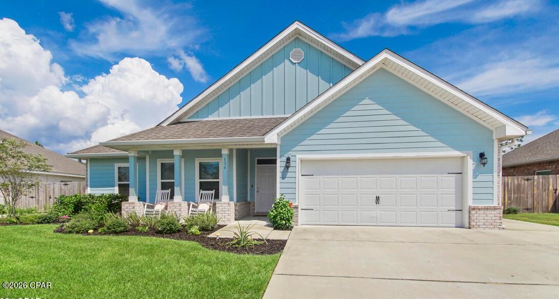 Beautiful rental in the desirable Fanning Bayou neighborhood! This 4-bedroom, 2-bath split floor plan home features an open layout with high ceilings, granite countertops, a large screened-in porch, and a huge fenced backyard. Situated on over 1/4 acre, this property offers plenty of space both inside and out.

Residents of Fanning Bayou enjoy amazing amenities including a luxury-style community pool and spa, pavilion with grills for cookouts, and a playground. Lawncare included in rent! Conveniently located just 22 miles from Tyndall AFB, approximately 25 minutes to Pier Park, and only 5 miles from Lynn Haven.

Don't miss this opportunity to enjoy comfort, space, and great community amenities all in one place!