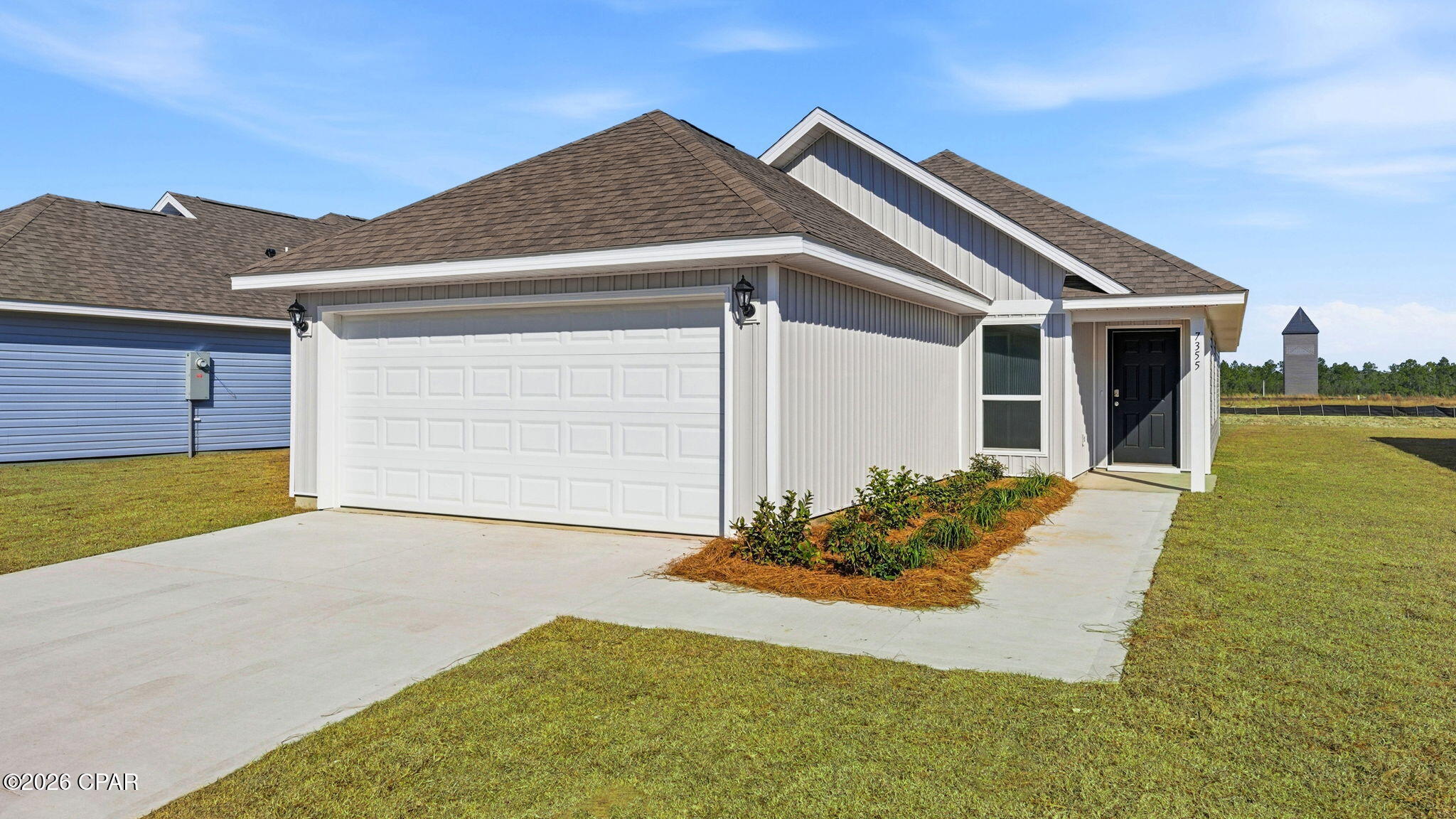 Welcome to 7355 Morningside Dr. The Celeste floor plan is a 3-bedroom, 2 bathroom, 1,427 square feet open concept home. As you enter, you will notice the living room as the focal point of the home as it opens to the kitchen, hallway, and primary bedroom.

The main areas are made with beautiful EVP flooring and carpet in the bedrooms. The kitchen has granite countertops and shiny stainless-steel appliances including a stove, microwave, and dishwasher. The bathroom also has granite countertops and EVP flooring, and the primary bathroom features a double vanity while the guest bathroom features a single vanity. Like all homes in Morningside, the Celeste includes a Home is Connected smart home technology package which allows you to control your home with your smart device while near or away.

On the outside you will see durable vinyl siding and the spacious 2 car garage. Each home has dimensional shingles with a 30-year warranty. Each yard is fully sodded and has plenty of room to enjoy activities with your family or friends.

Whatever home you're looking for, you will find one at Morningside. Schedule a tour to see this beautiful floor plan.