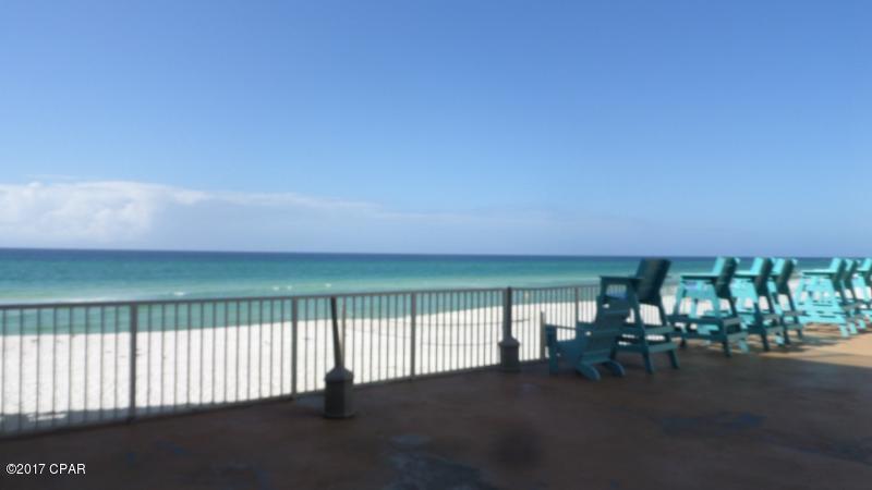 Beautiful view right on the beach. No obstructions just white sand and Gulf Of Mexico.  The rent covers ALL utilities (including electric.) Pool on site heated for year around use. Covered and open decks. No smoking in the units or on balcony, however there is a designated area on ground floor.  Elevator on site, so no lugging up the stairs. Just call the office number we will set a appointment for showing.