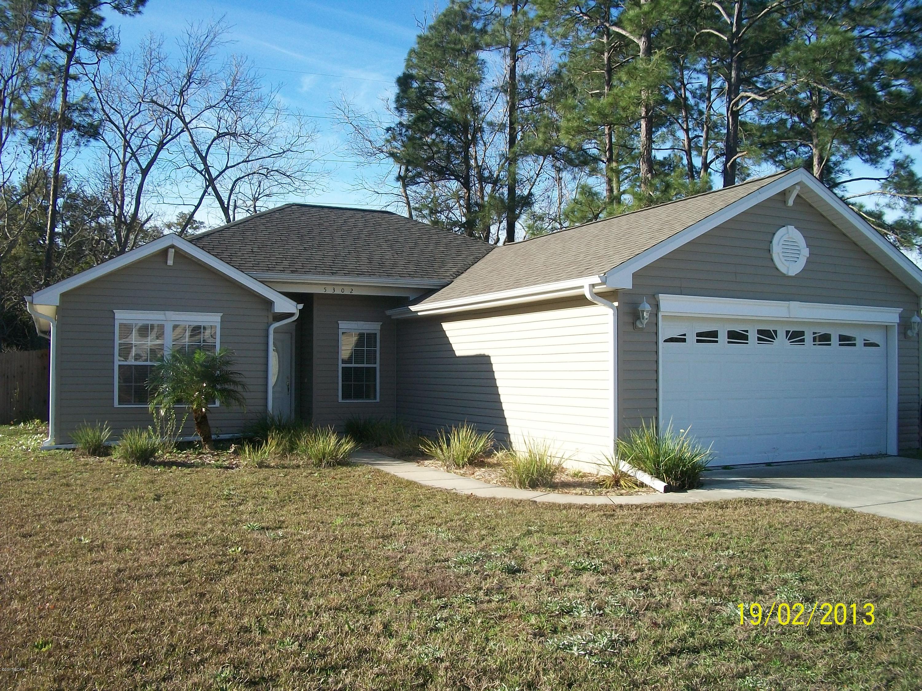 Beautiful, 3 bedroom home in small subdivision. Tile flooring, covered patio, open kitchen, split bedrooms, and more! All sizes are approximate, please measure and verify if important. School assignments are subject to change, please check with Bay County for most accurate information. Pets not allowed.